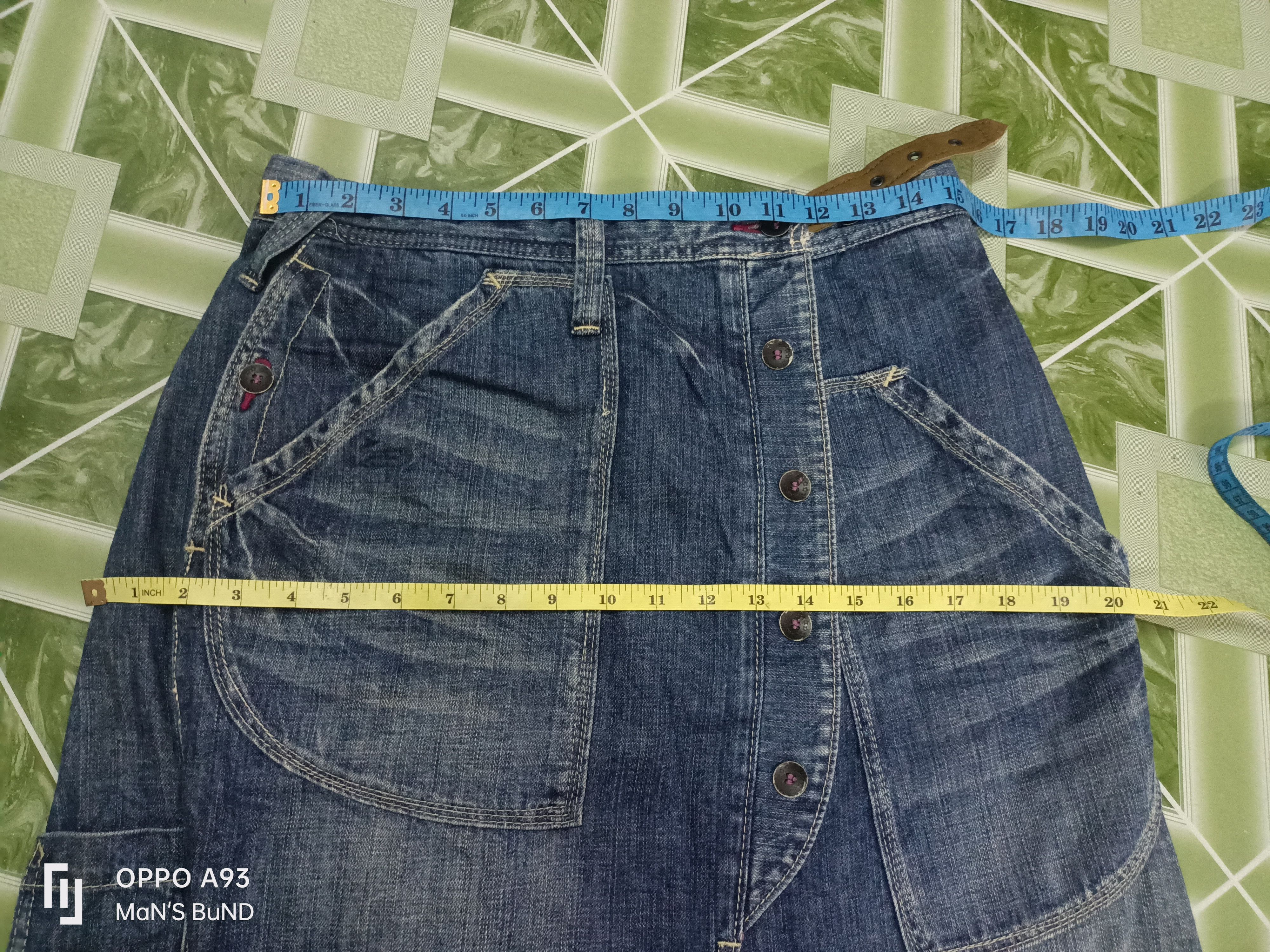 Japanese Brand × Vintage Vintage ANTGAUGE Skirt Denim Size 31" - 17 Thumbnail