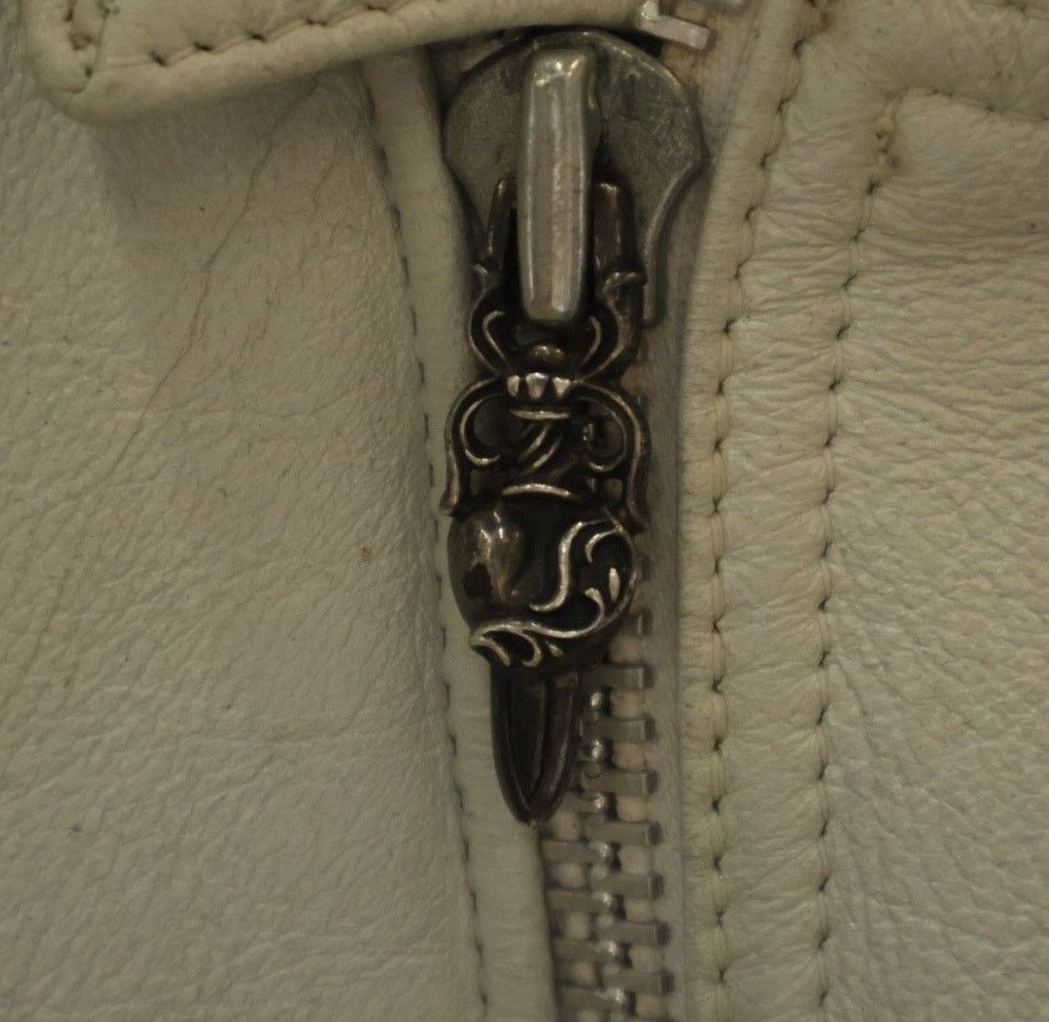 Chrome Hearts Chrome Hearts Mouton Heart Dagger Jacket White Size US M / EU 48-50 / 2 - 7 Thumbnail