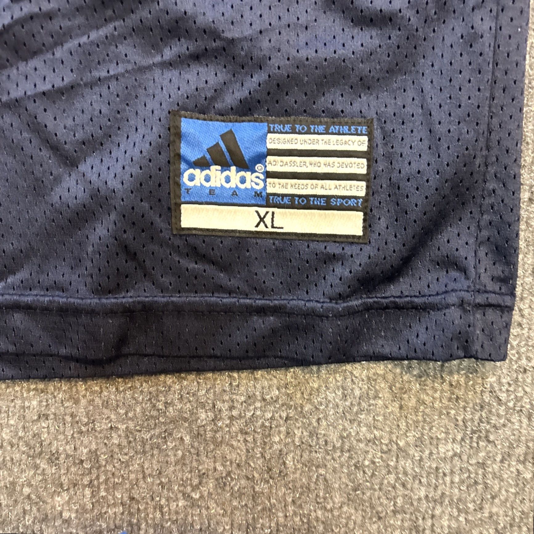 Adidas VINTAGE Marcus Robinson 80 Jersey Adidas NFL Football Mens XL Blue Chicago Bears Shirt Size US XL / EU 56 / 4 - 2 Thumbnail