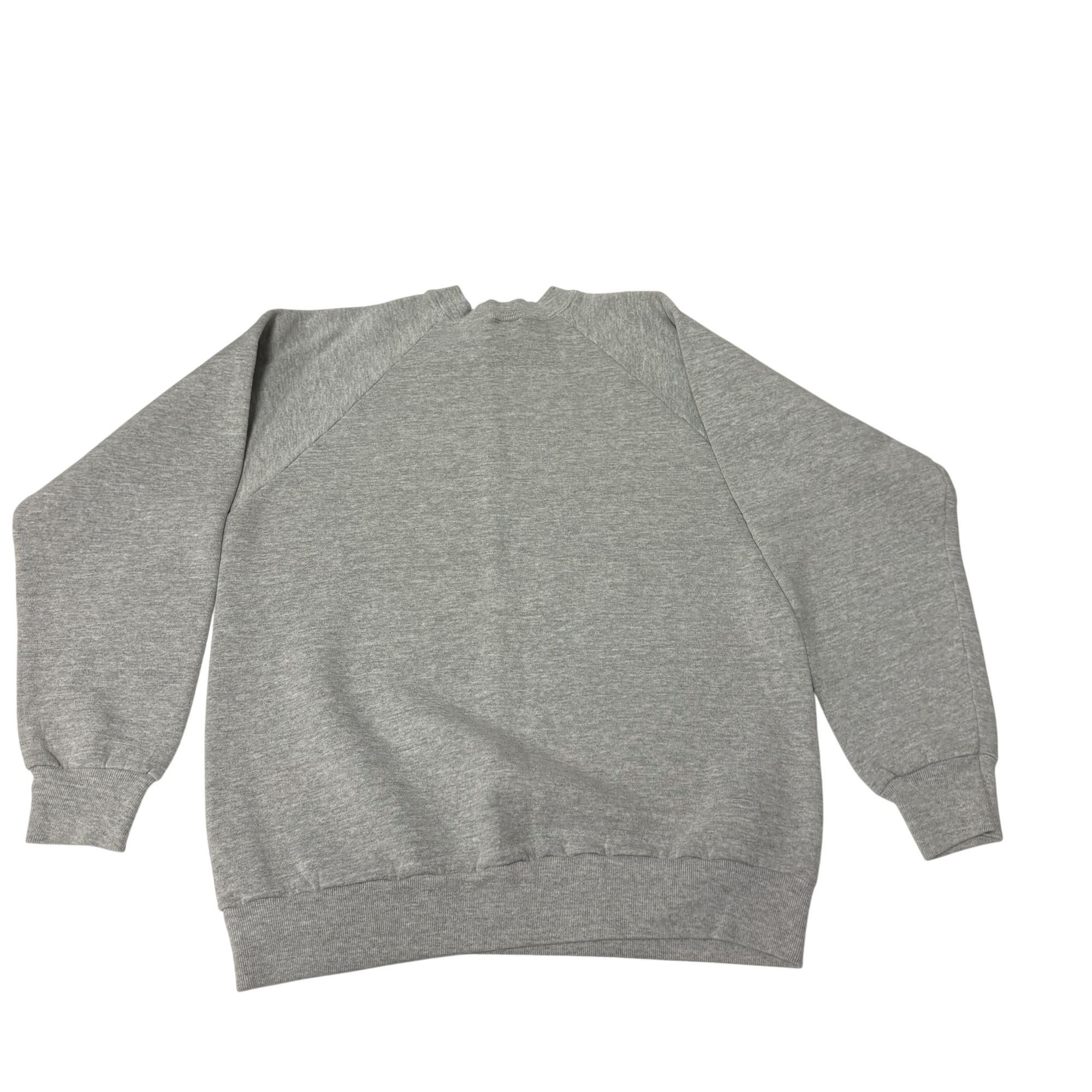 Fruit Of The Loom Vtg HEATHER NIKE FLIGHT Air Jordan USA 50/50 Sweatshirt Size US L / EU 52-54 / 3 - 6 Thumbnail
