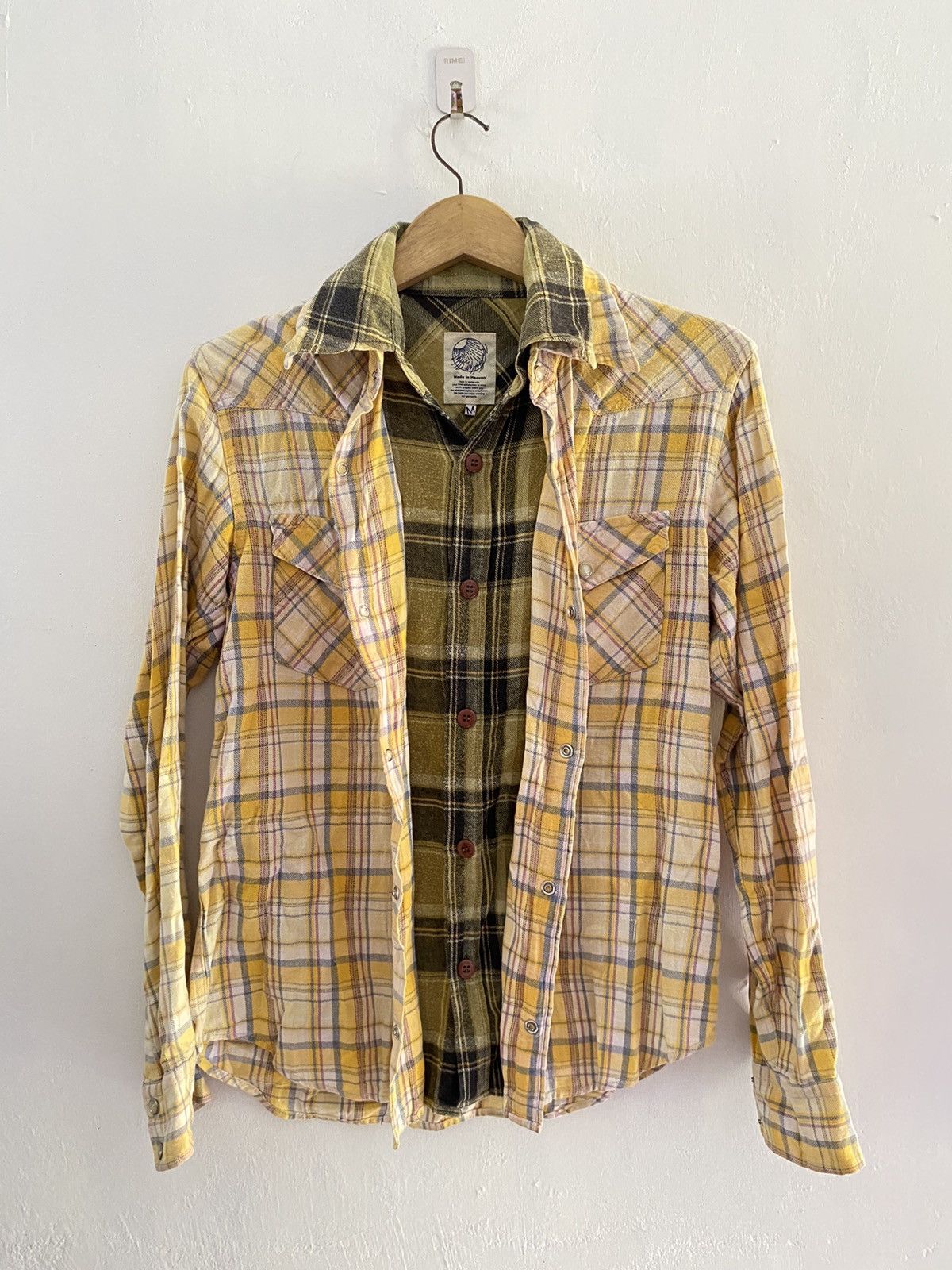 Beauty Beast × Japanese Brand Made in heaven double layers flanel button shirts cdg style Size US M / EU 48-50 / 2 - 1 Thumbnail