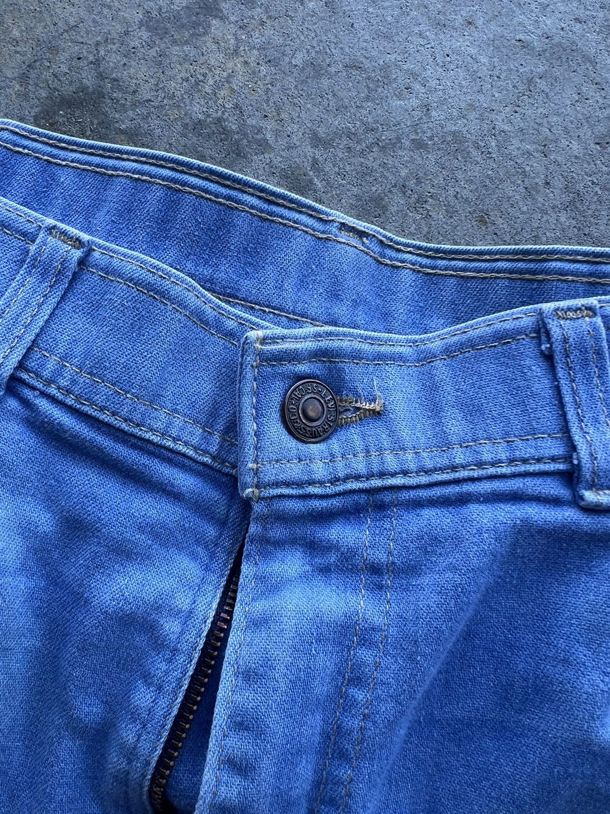 Levi's × Vintage 👖 Vintage 70s - 80s Orange Tab Levi's 505 blue jean👖 Size US 35 - 5 Thumbnail