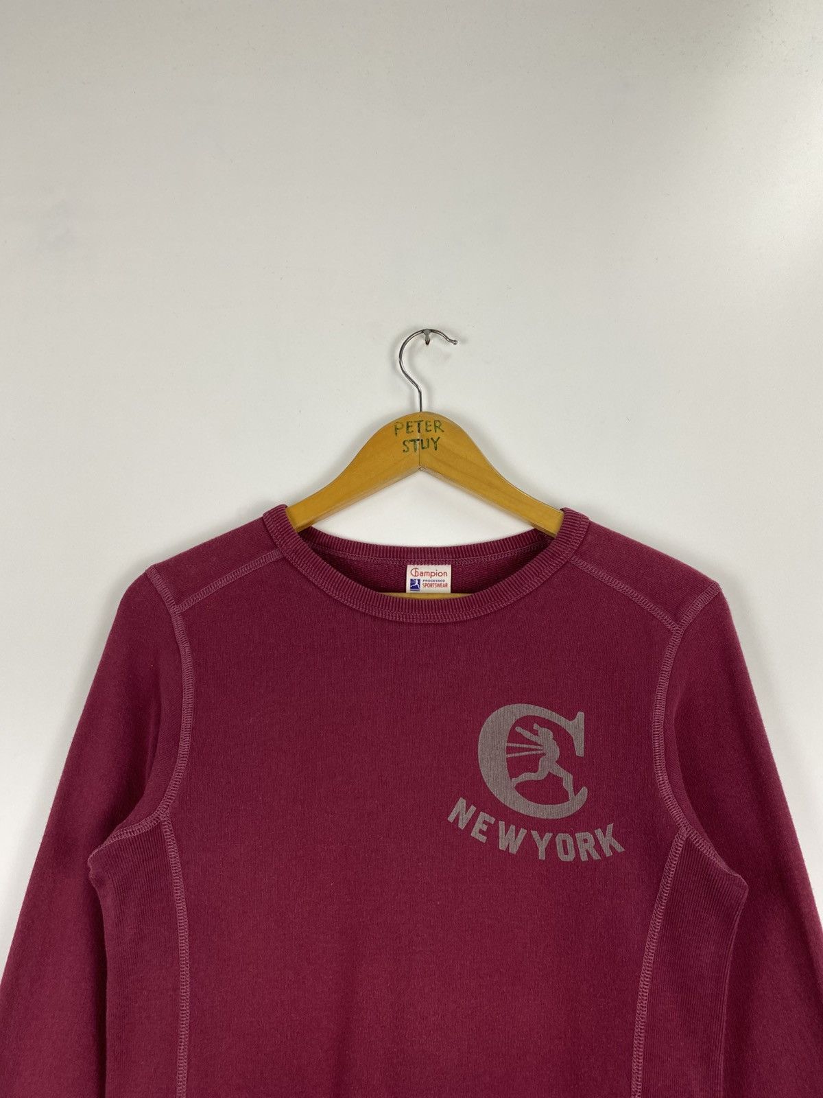 Champion × Vintage Vintage 90s Champions Sweatshirt Size S / US 4 / IT 40 - 6 Thumbnail