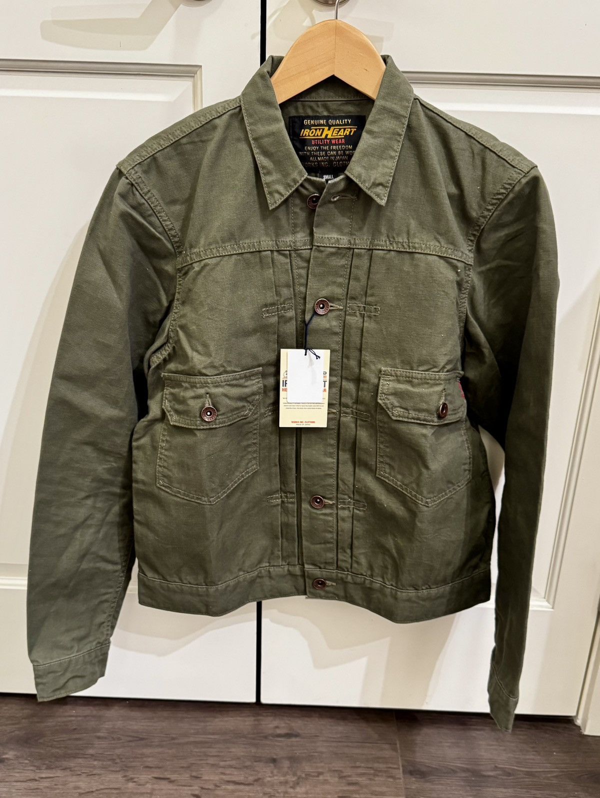 Iron Heart Iron Heart 9oz Paraffin Coated OX Type II Jacket