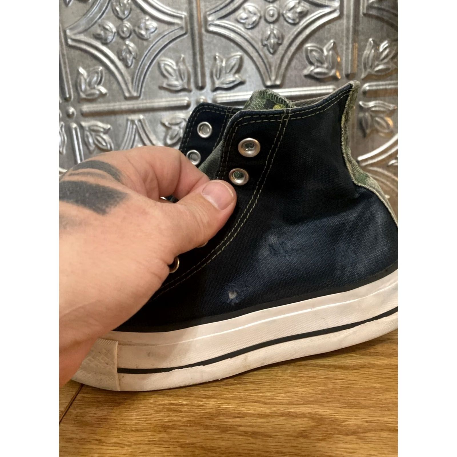 Converse Converse Chuck Taylor All Star Hi High Top Men Women 4 6 Green Dragon Eyes Size S / US 4 / IT 40 - 3 Thumbnail
