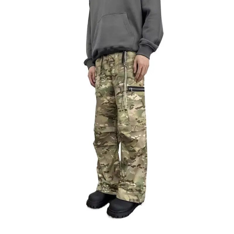 Japanese Brand Retro loose high street camouflage jeans Size US 32 / EU 48 - 5 Thumbnail