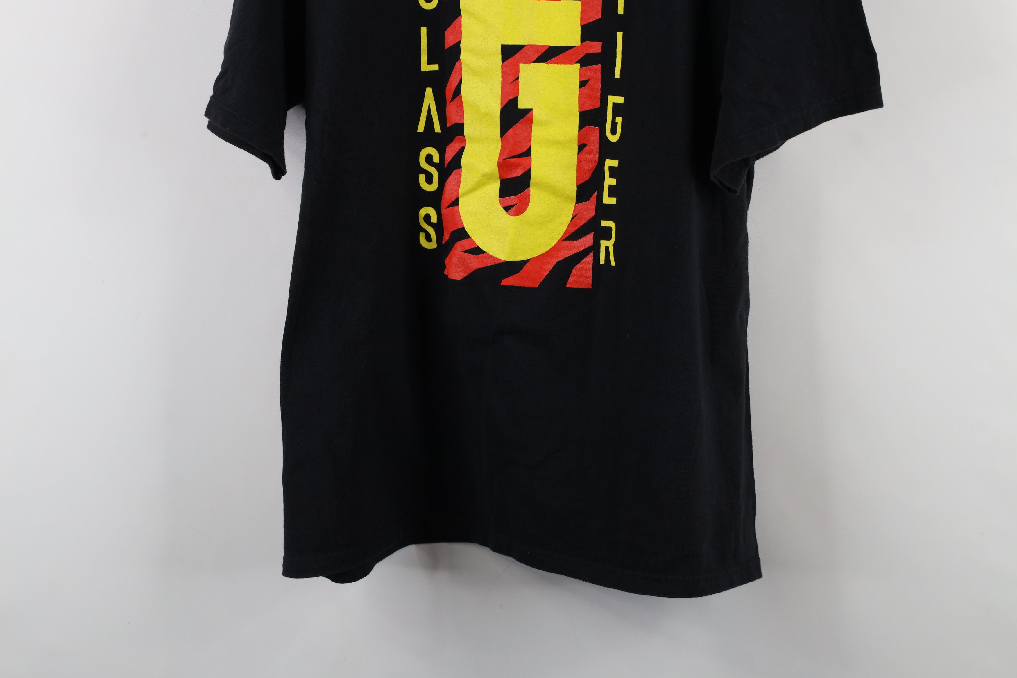 Vintage Vintage 90s Glass Tiger Band Short Sleeve T-Shirt Black Size US XL / EU 56 / 4 - 3 Thumbnail