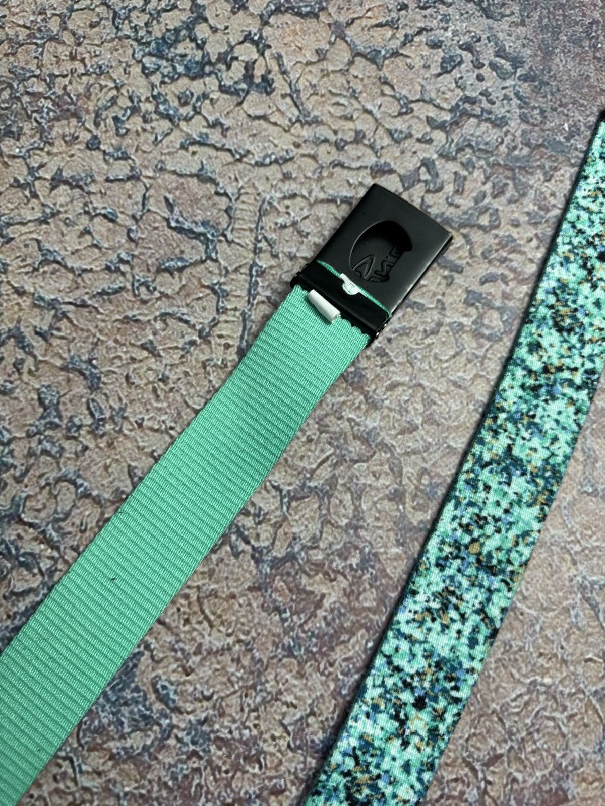 O'Neill Crazy Vintage Oneill Big Logo Strasses Buckle Belt Y2K Size ONE SIZE - 4 Thumbnail