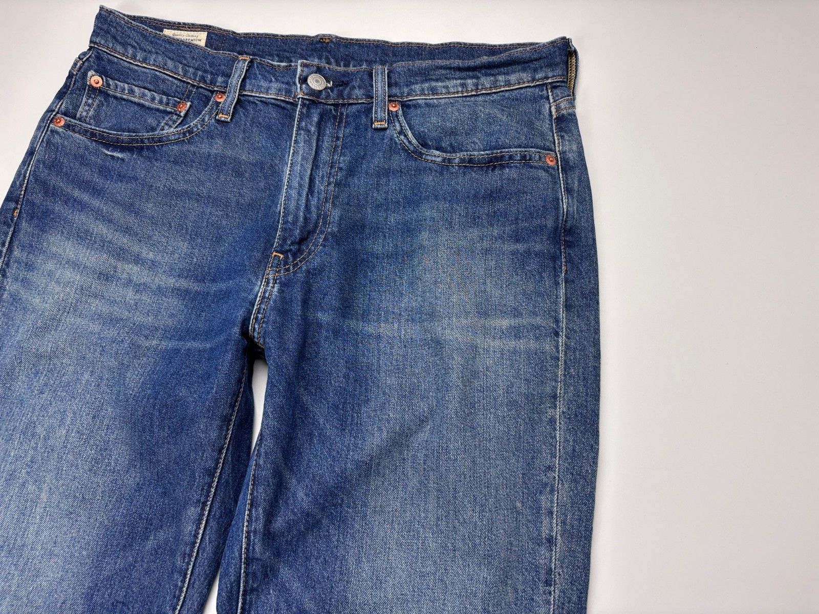 Levi's Mens Levis Premium 514 Straight Jeans Blue Size 32x30 Size US 32 / EU 48 - 2 Thumbnail