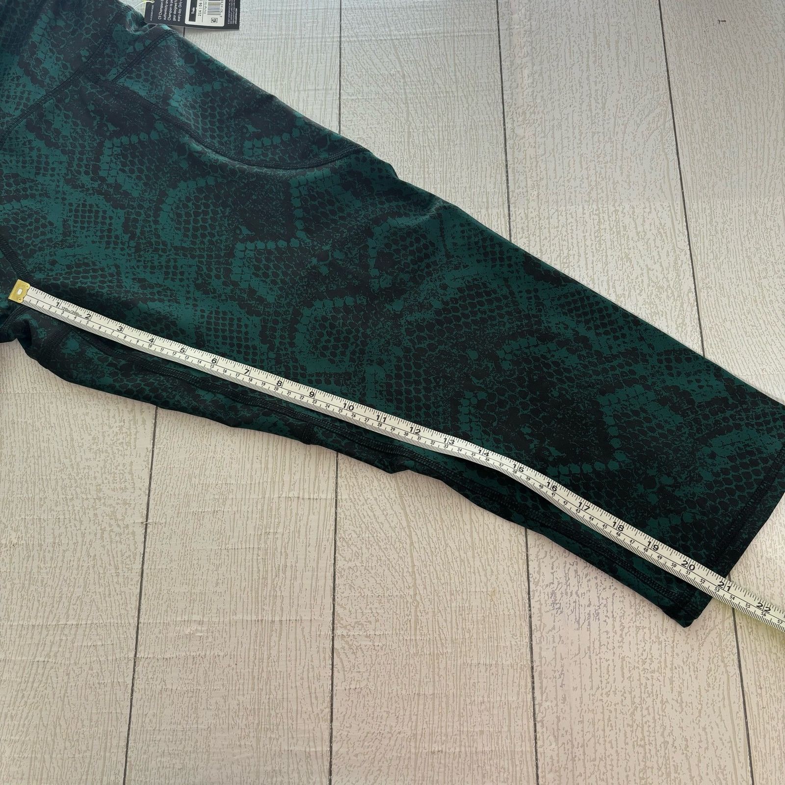 Other Champion C9 Duo Dry Green and Black Leggings XXL NWT Size 34" / US 12 / IT 48 - 6 Thumbnail
