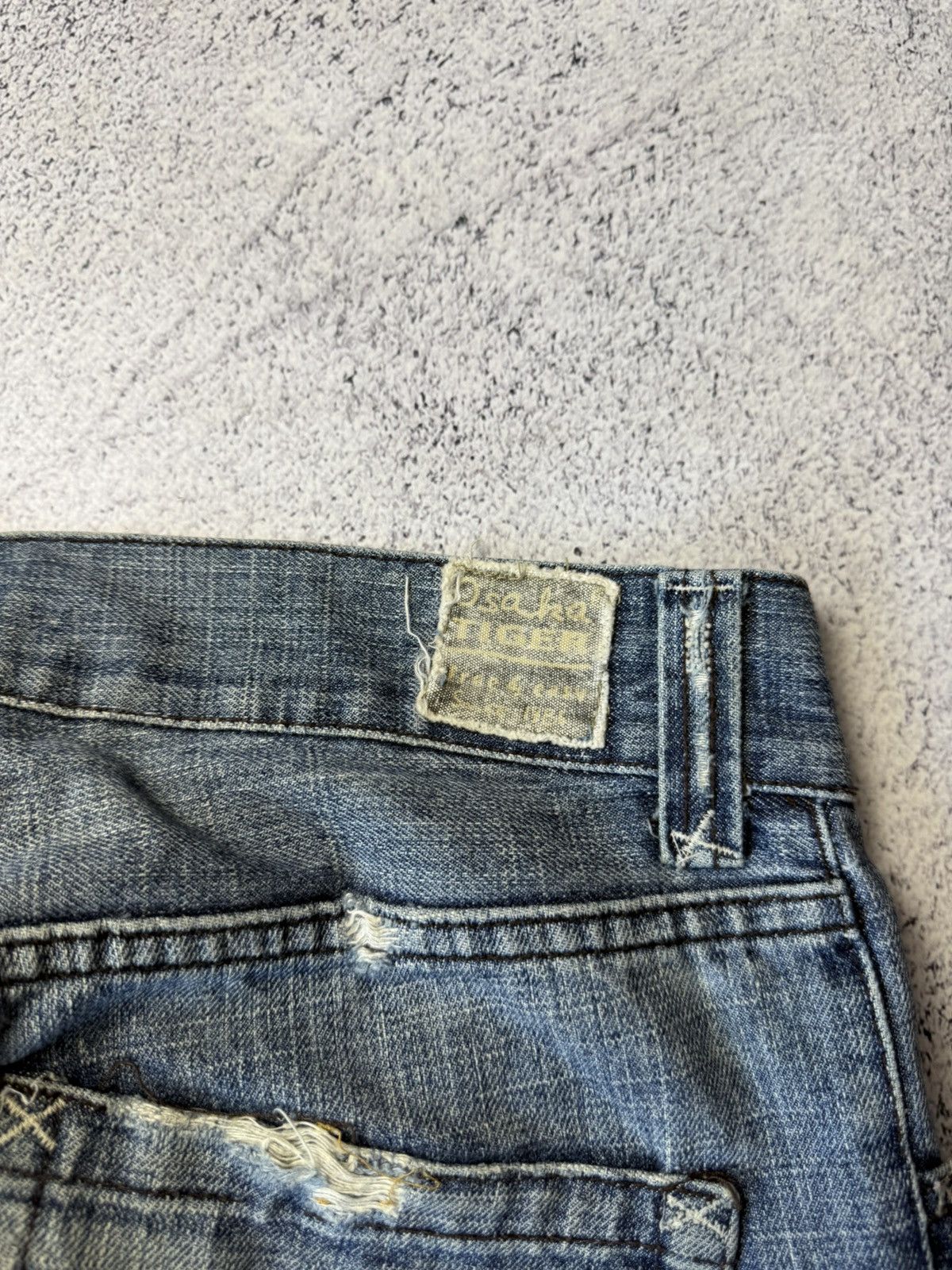 Other Rare Osaka Tiger jeans Japan Style Straight evisu style Size US 34 / EU 50 - 23 Thumbnail