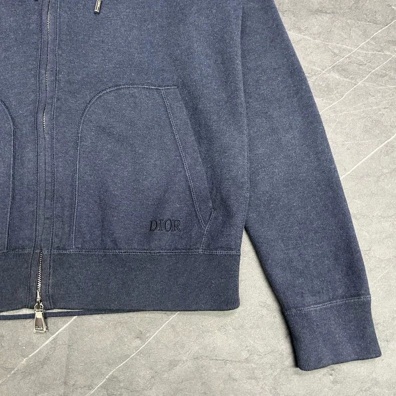 Dior Dior Logo Wool Hoodie Jacket-2505 Size US S / EU 44-46 / 1 - 5 Thumbnail