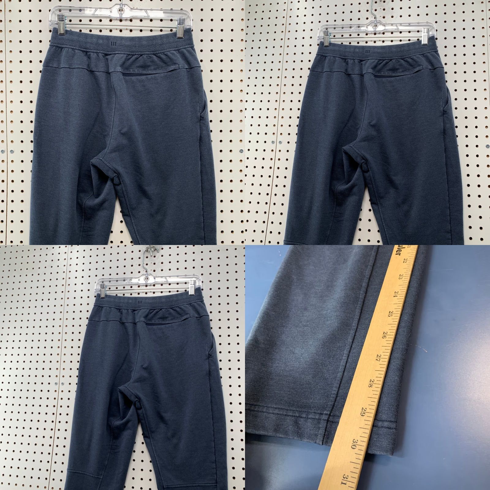 Lululemon Lululemon Sweatpants Mens Size Small Faded Blue Fleece Active Workout ABC Jogger Size US 29 - 8 Thumbnail