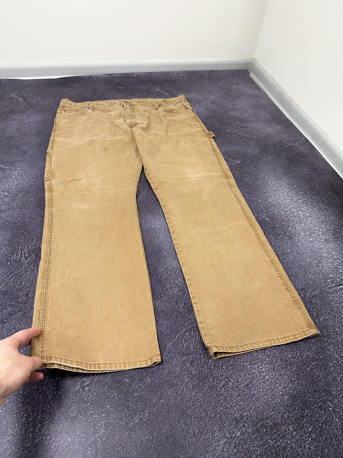 Dickies Vintage Dickies Cargo Carpenter USA Baggy Hype Work Pants Size US 38 / EU 54 - 9 Thumbnail