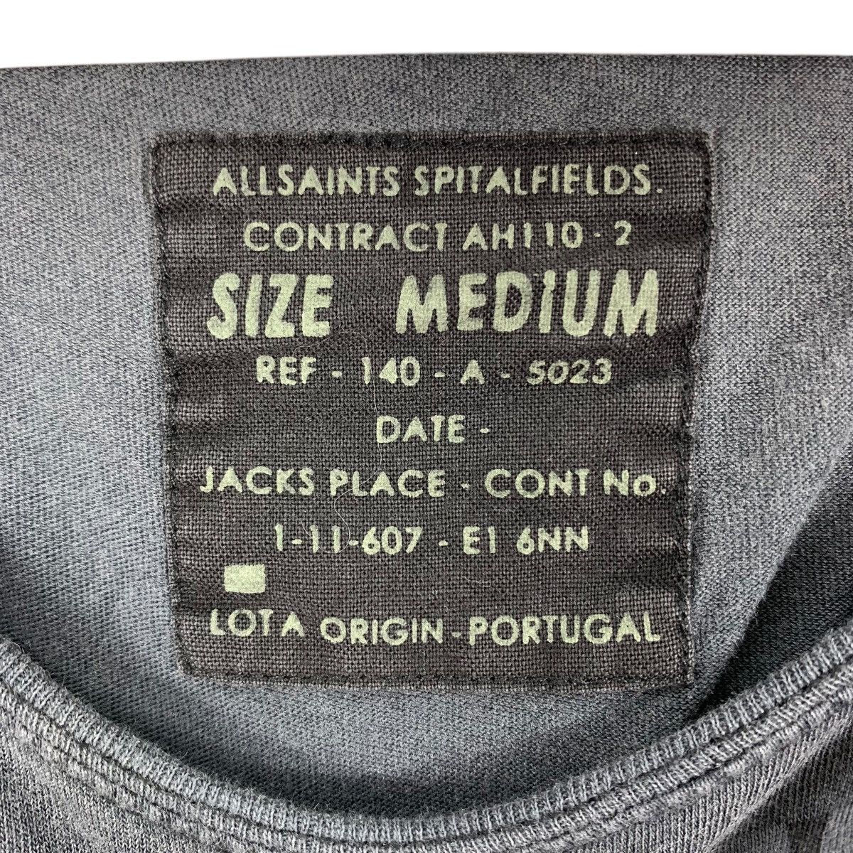 Allsaints ALLSAINTS SPITALFIELDS Shaun Roberts David Young V Shirt Size US M / EU 48-50 / 2 - 6 Thumbnail