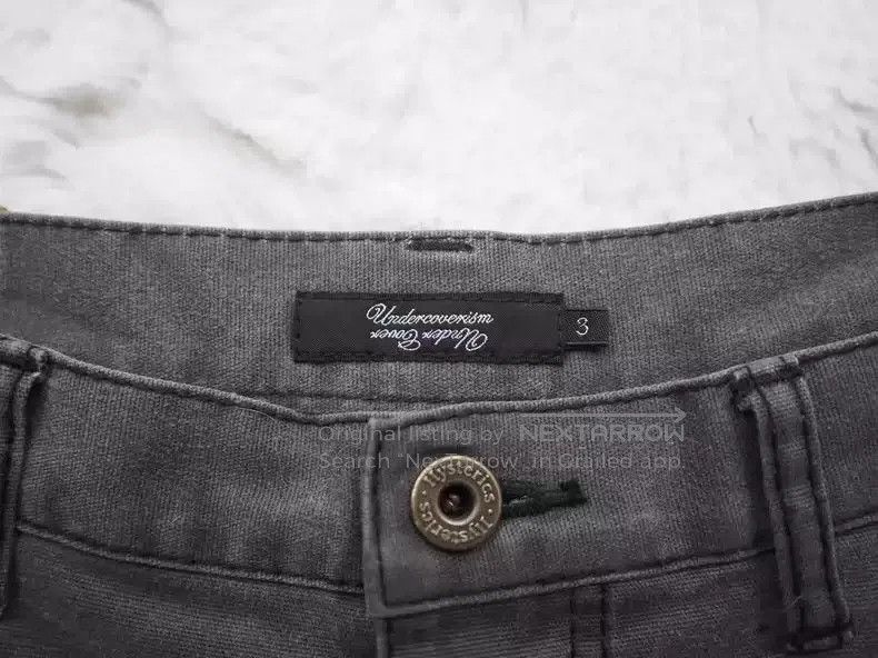 Undercover #2008AW undercover wash gray splash-ink overalls. Size US 34 / EU 50 - 7 Thumbnail
