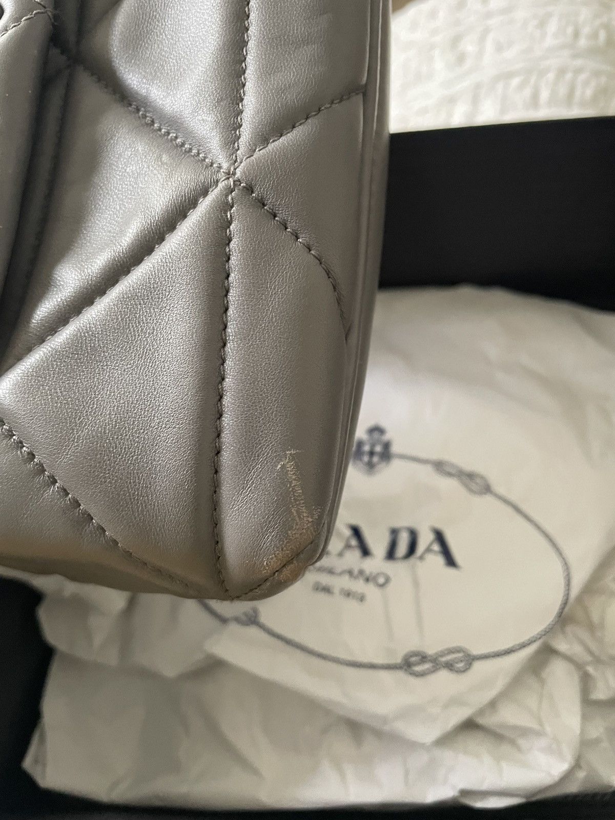 Prada Prada Spectrum Flap Bag Quilted Size ONE SIZE - 5 Thumbnail
