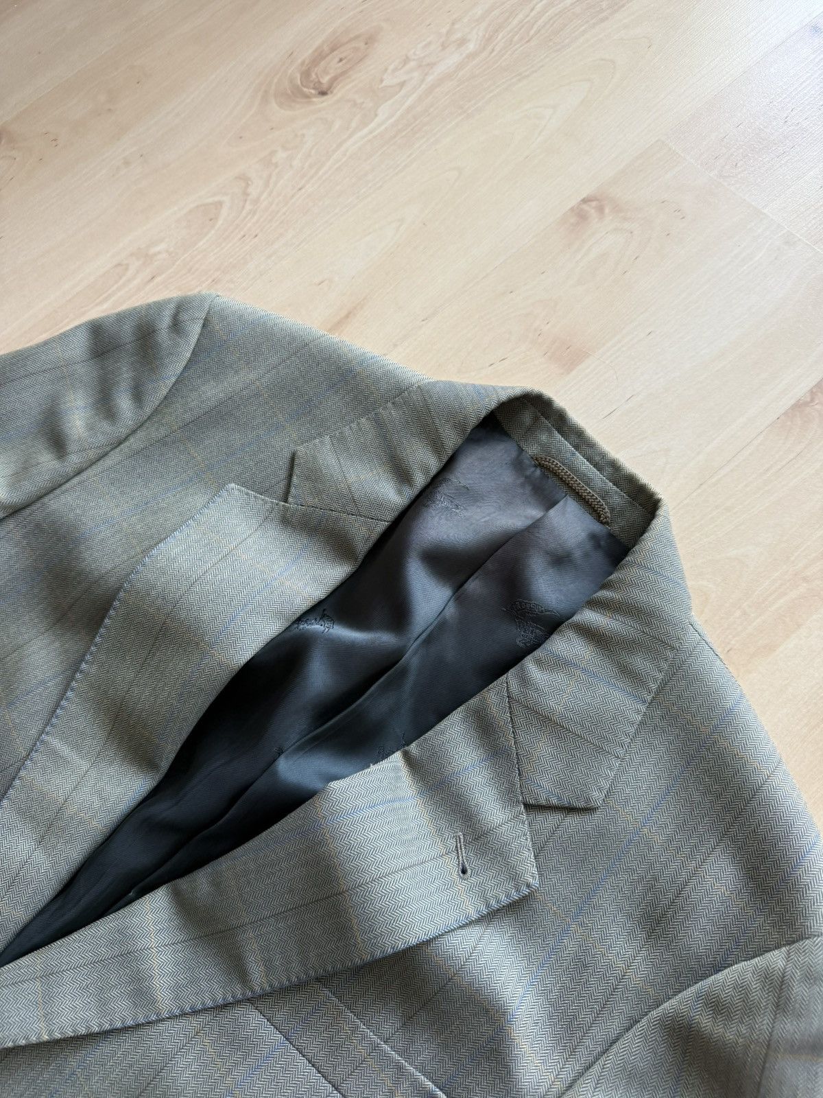 Burberry Burberry vintage archive wool check blazer jacket Size US L / EU 52-54 / 3 - 5 Thumbnail
