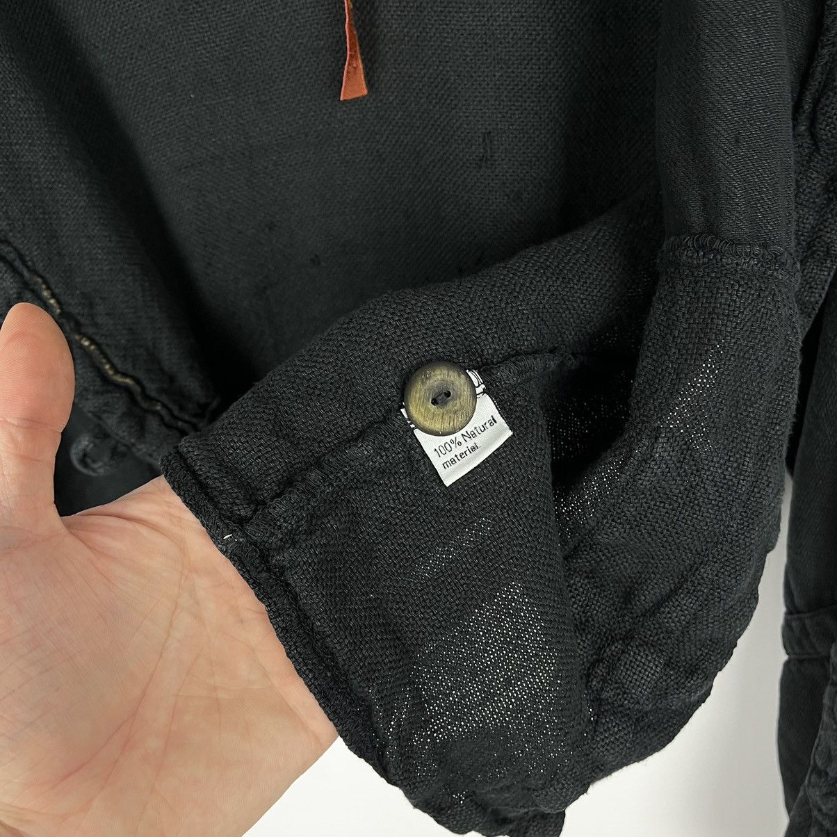 If Six Was Nine Avant-Garde Ewa I Walla linen cotton ladies gothic cardigan Size M / US 6-8 / IT 42-44 - 24 Thumbnail