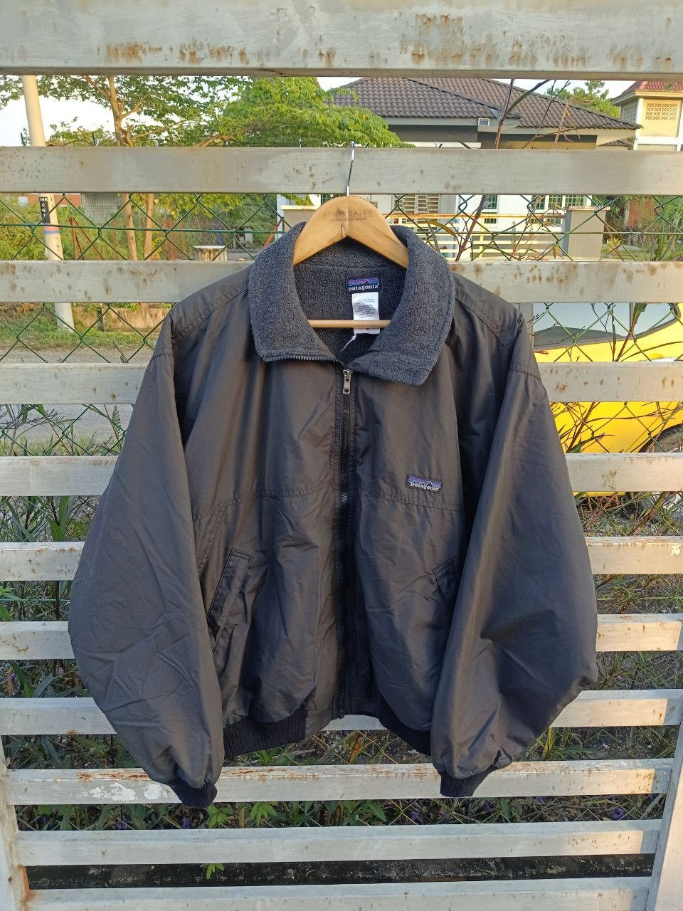 image of Patagonia x Winter Session Pàtagonia Fleece Jacket in Black, Men's (Size Medium)