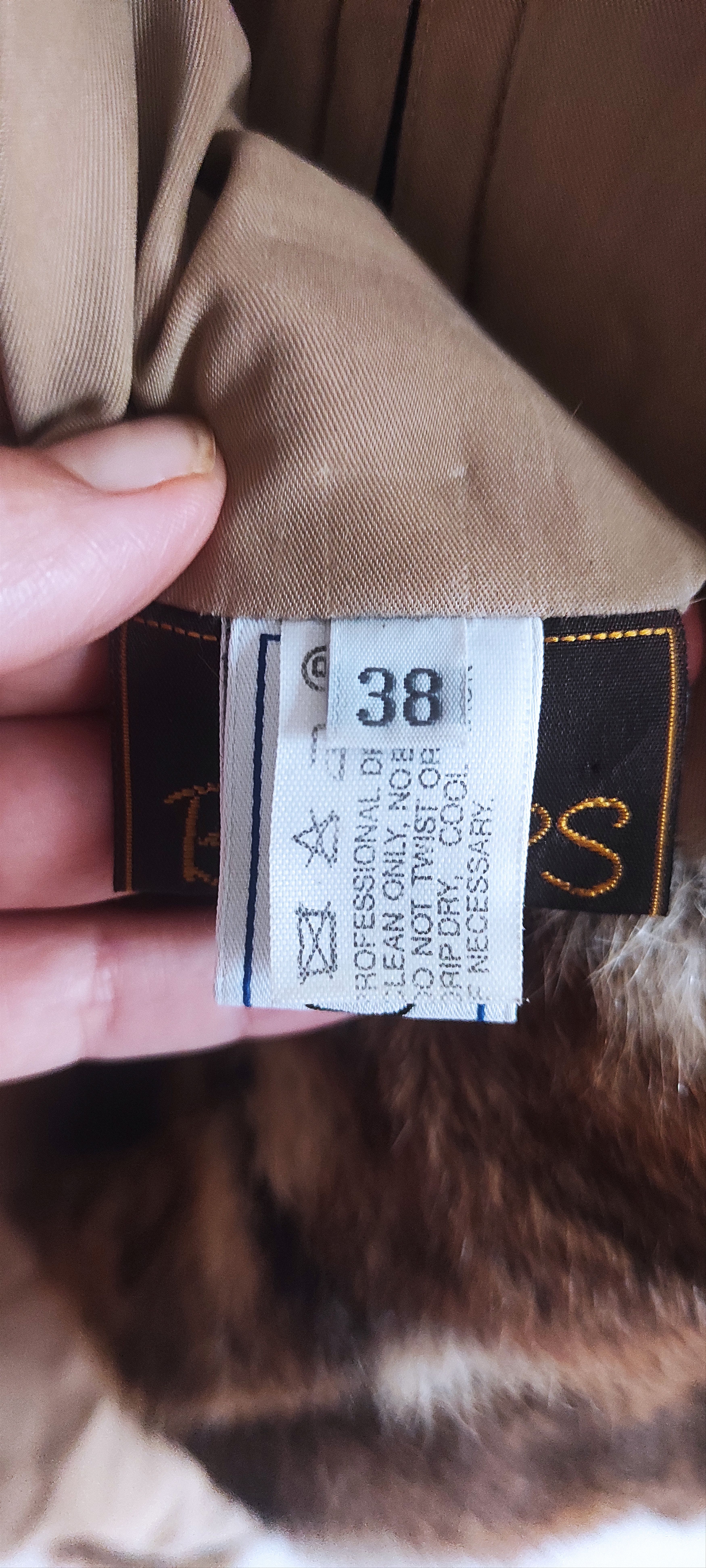 Joop! Joop! Original BelsetaPS Natural Rabbit Fur Reversible Coat Size L / US 10 / IT 46 - 13 Thumbnail