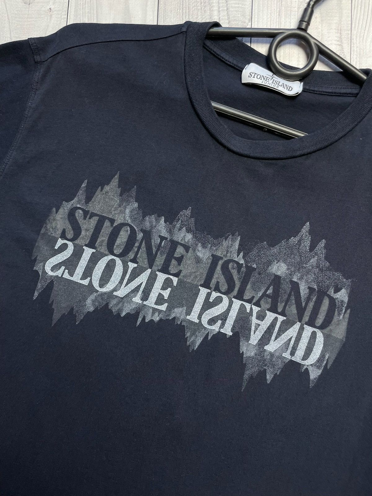 Vintage Vintage Stone Island tee big logo size S ( Junior XL) Size US S / EU 44-46 / 1 - 2 Thumbnail