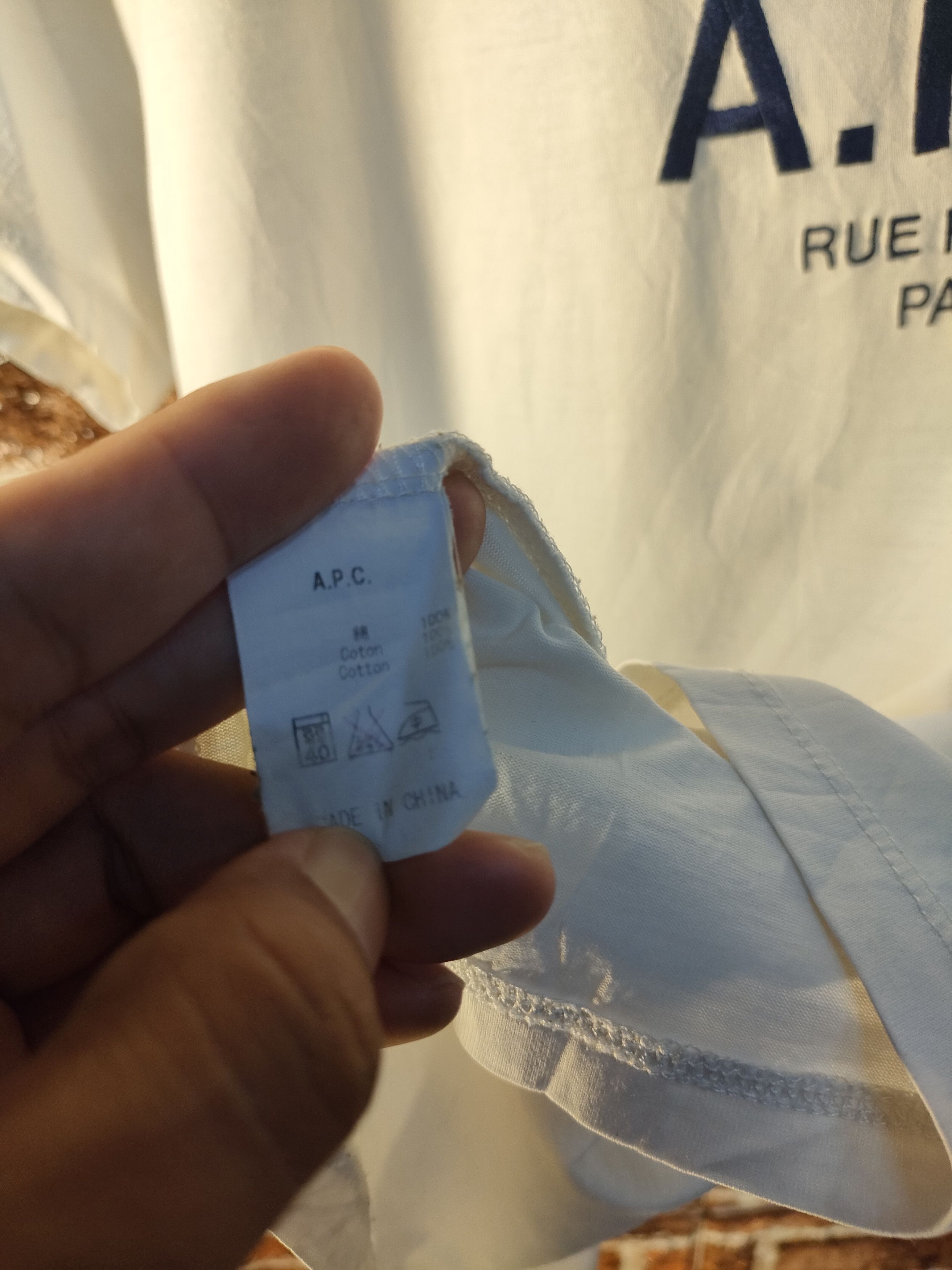 A.P.C. A.P.C Rue Riyale Paris Size US M / EU 48-50 / 2 - 3 Thumbnail