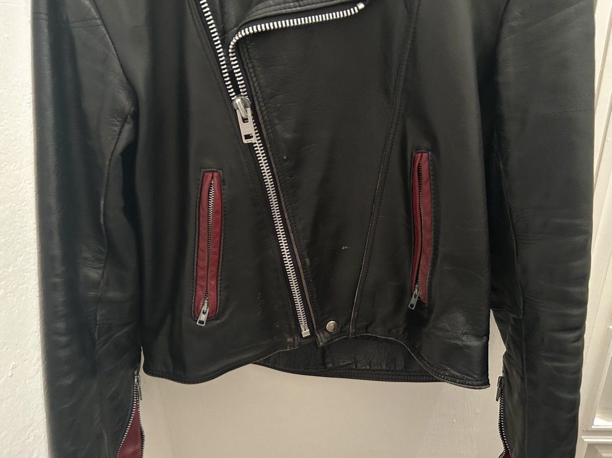 Other Vintage Leather Biker Jacket ENGLAND Size US S / EU 44-46 / 1 - 9 Thumbnail
