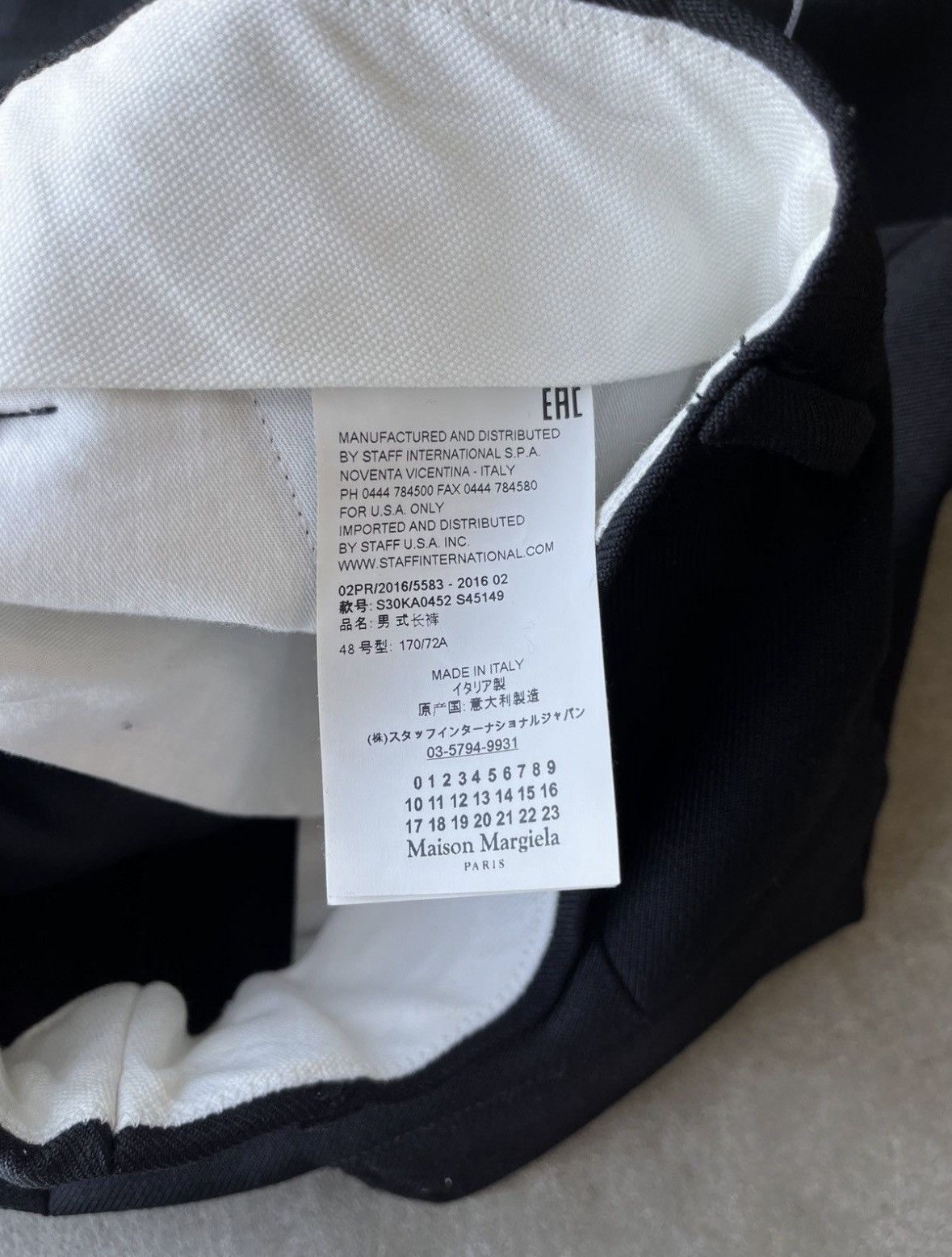 Maison Margiela Maison Margiela FW16 Runway Trousers Size 48R - 9 Thumbnail