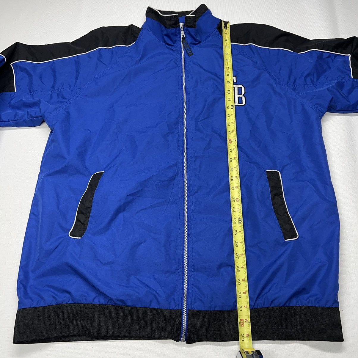 Fubu × Vintage VTG Fubu Jacket Blue Sport Athletic Full Zip The Collection Size US XL / EU 56 / 4 - 19 Thumbnail