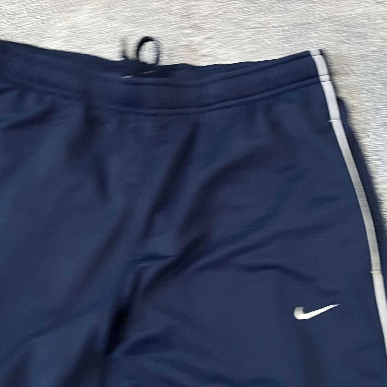 Nike Vintage 90s Nike Blue Casual Button Drill Baggy Pants Size M Size US 33 - 10 Thumbnail