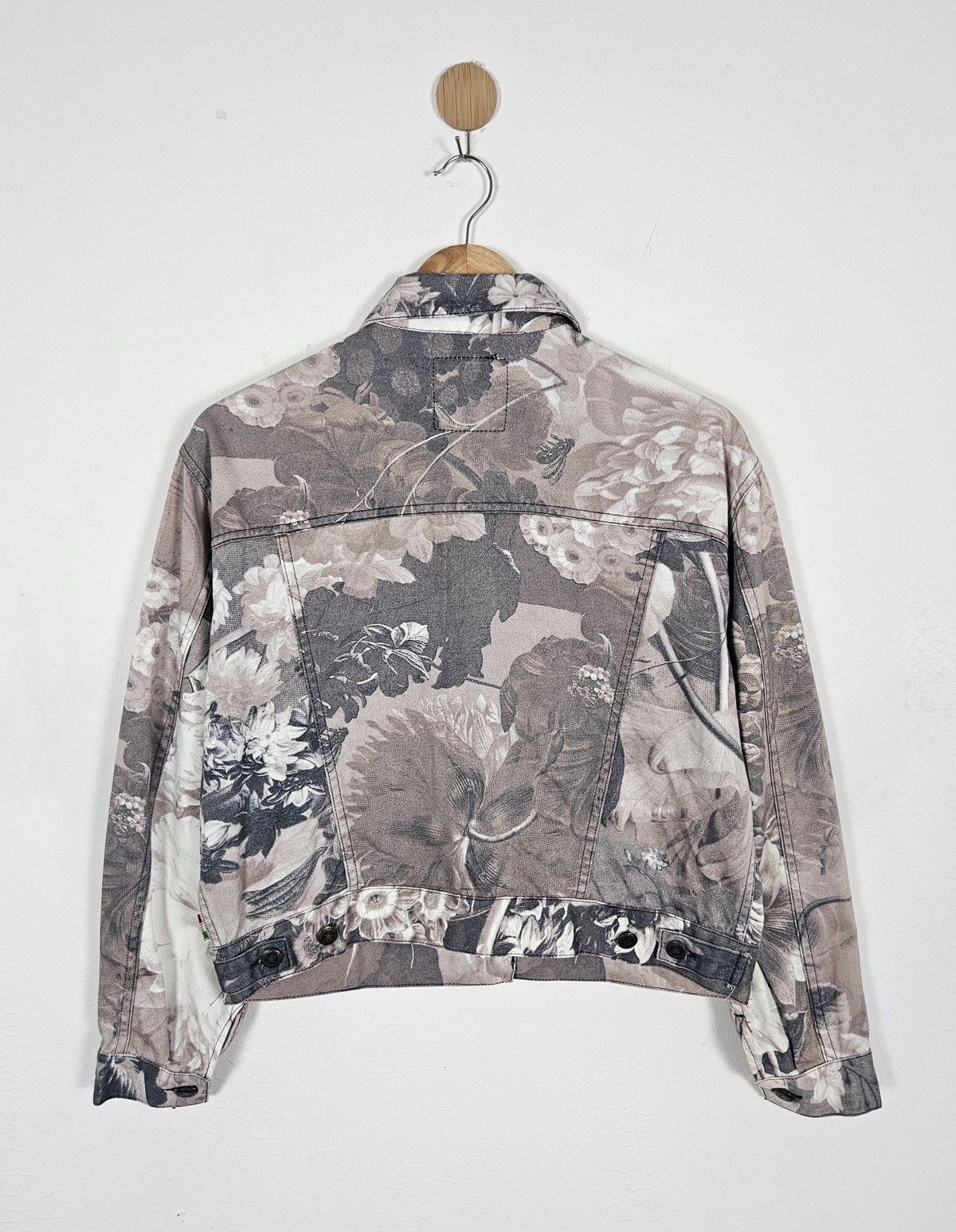 Moschino Moschino Jeans floral printed denim jacket Size US XS / EU 42 / 0 - 2 Thumbnail