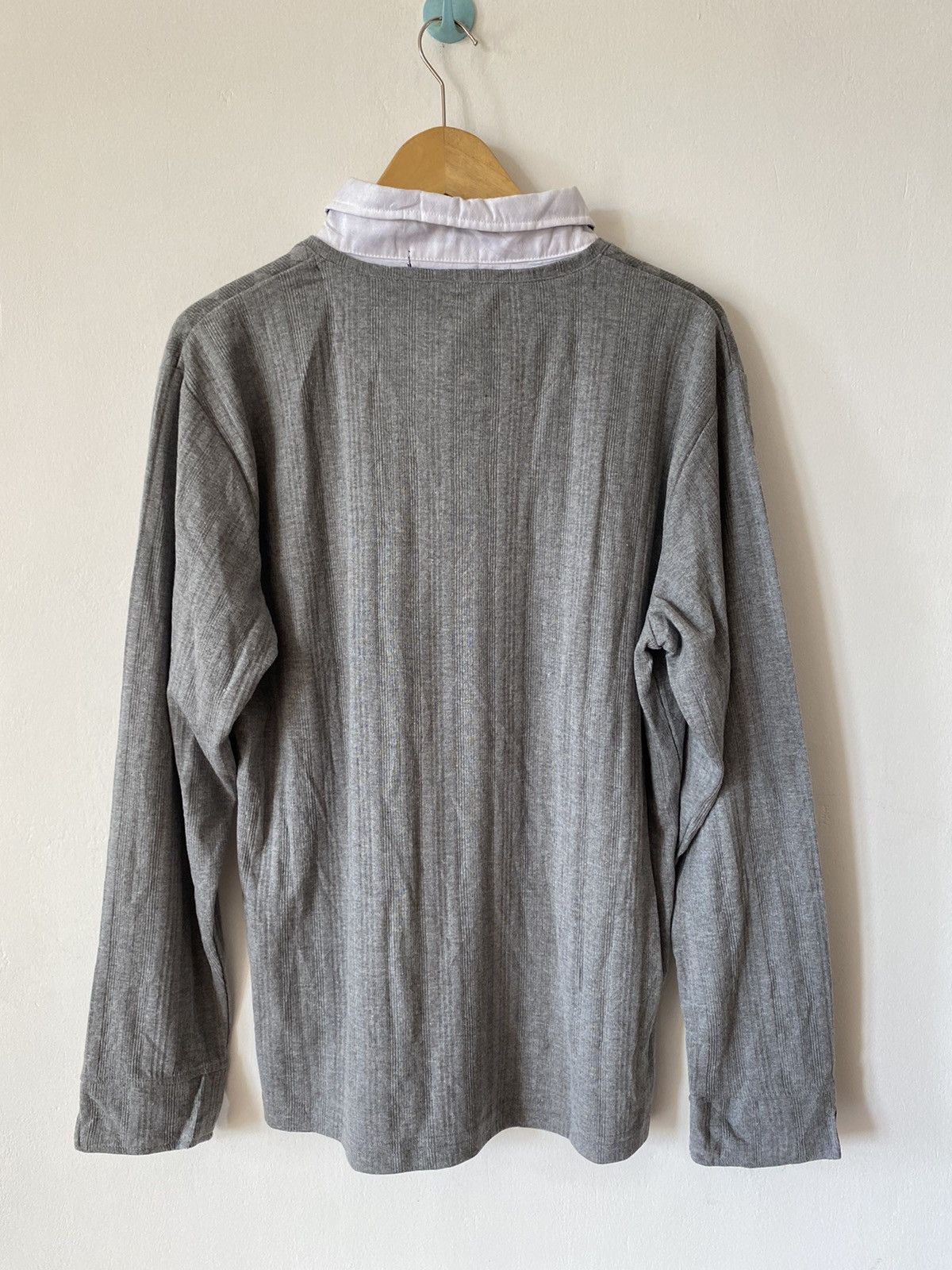 14th Addiction × KMRii × Yasuyuki Ishii Double Layers Long Sleeve Skull Punk Rock Style Size US L / EU 52-54 / 3 - 9 Thumbnail