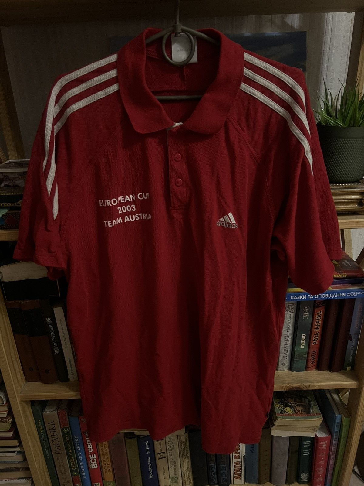 Adidas CRAZY Jersey Adidas Vintage Red - Avan Opium Drip Y2K Size US XL / EU 56 / 4 - 1 Thumbnail