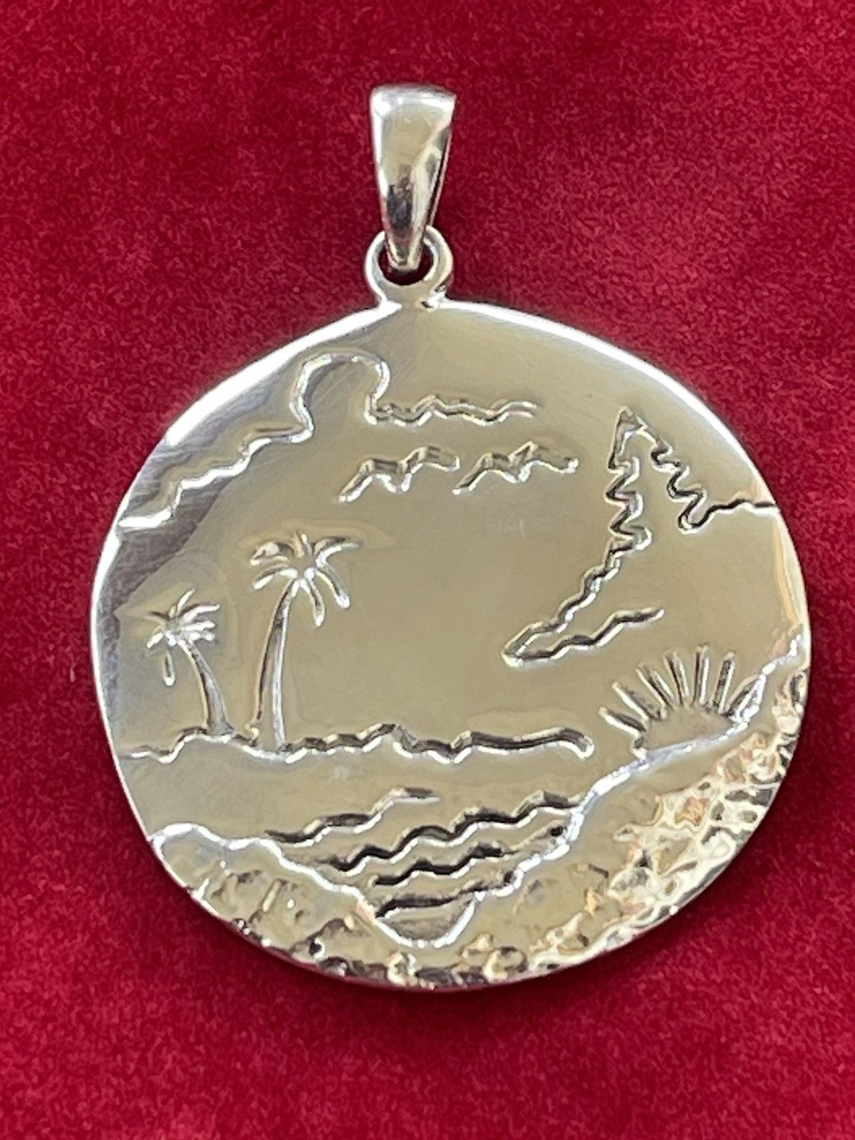 Vintage Vintage sterling silver pendant Size ONE SIZE - 1 Thumbnail