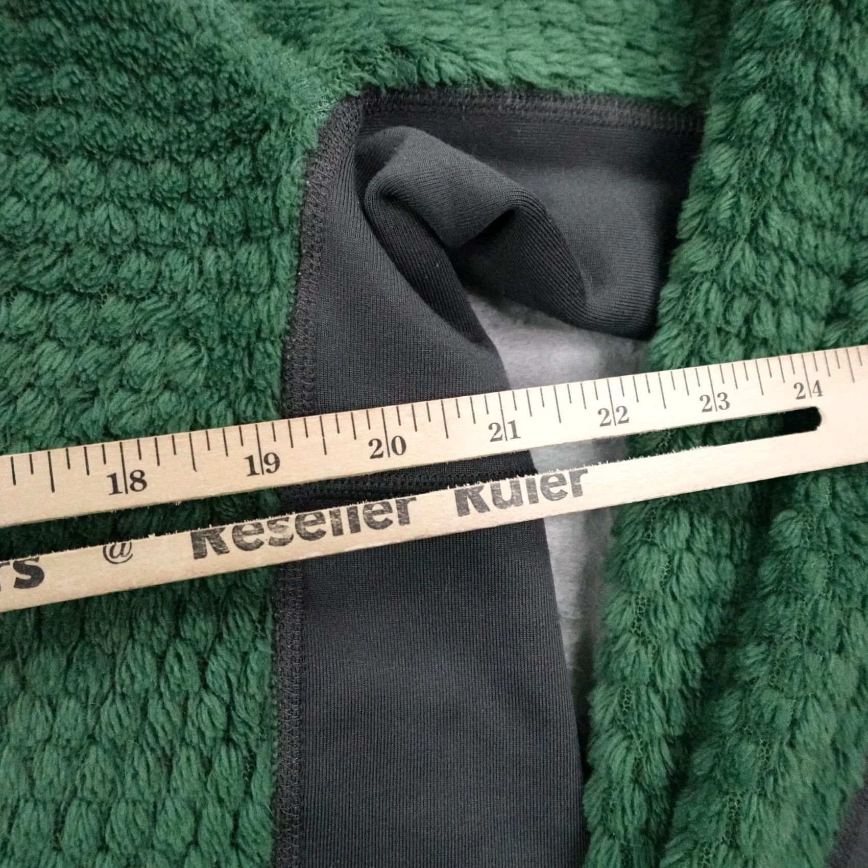 The North Face North Face Jacket Mens Large Green Gray Alpedge Polartec High Loft Pile Fleece Size US L / EU 52-54 / 3 - 7 Thumbnail