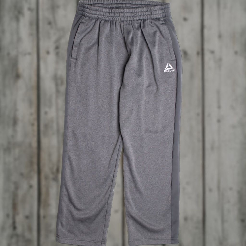 Vintage VINTAGE Dark Gray Track Pants Medium Grey Polyester Mens Size US 31 - 1 Thumbnail