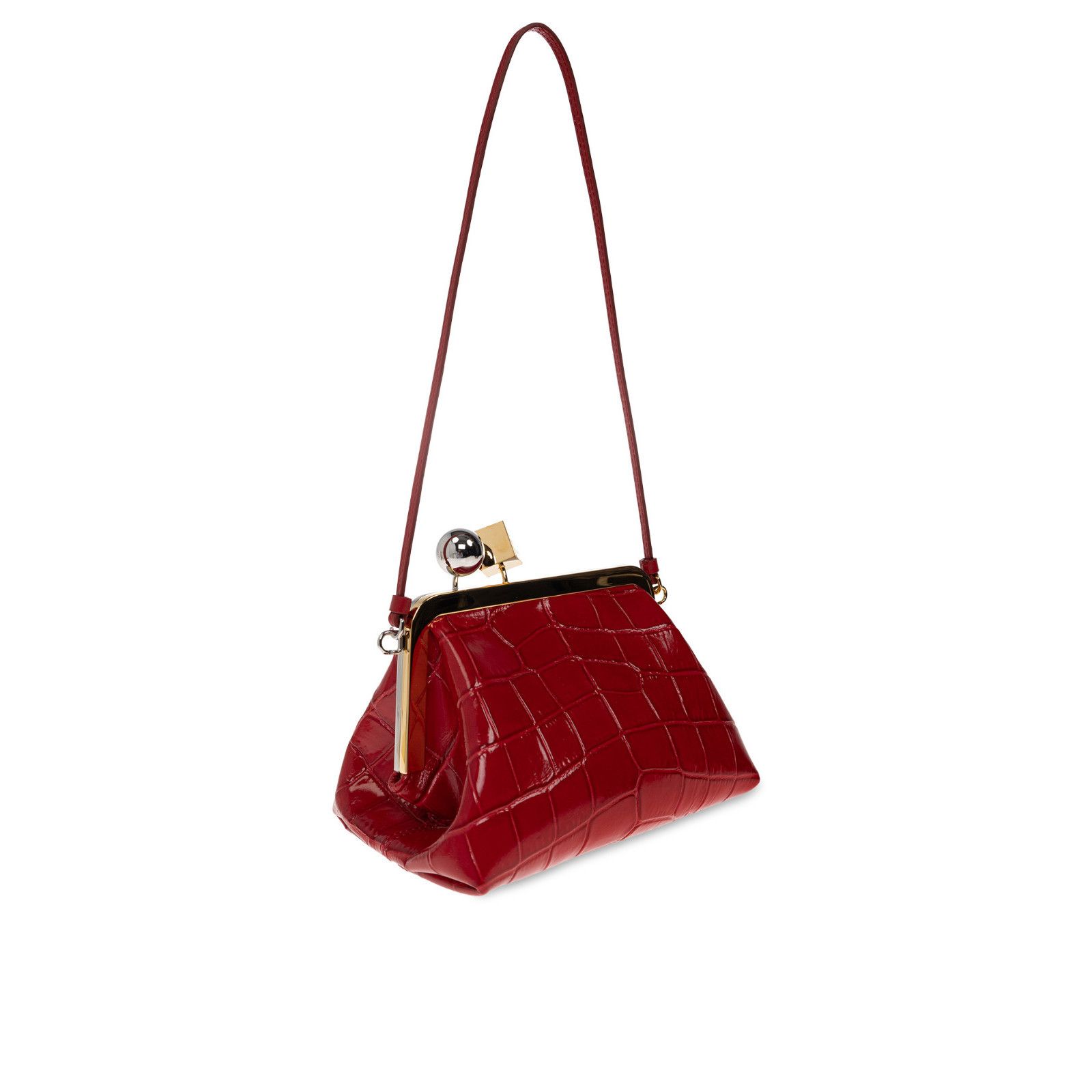 Jacquemus JACQUEMUS Red Berlingot Shoulder Bag New & Authentic Size ONE SIZE - 3 Thumbnail