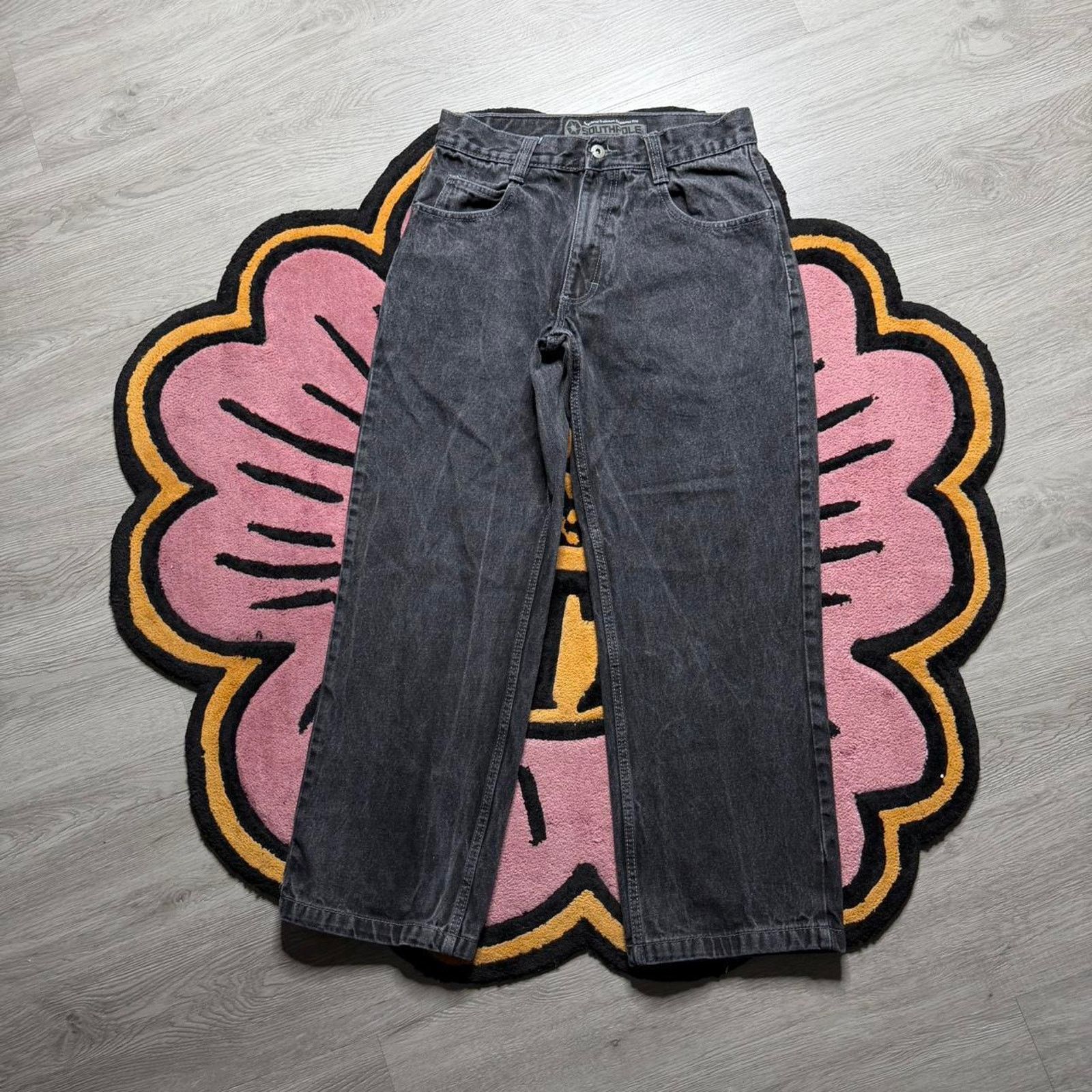 Southpole × Vintage Vintage Y2K Southpole Loose Straight Faded Wash Denim Jeans Size US 30 / EU 46 - 1 Thumbnail