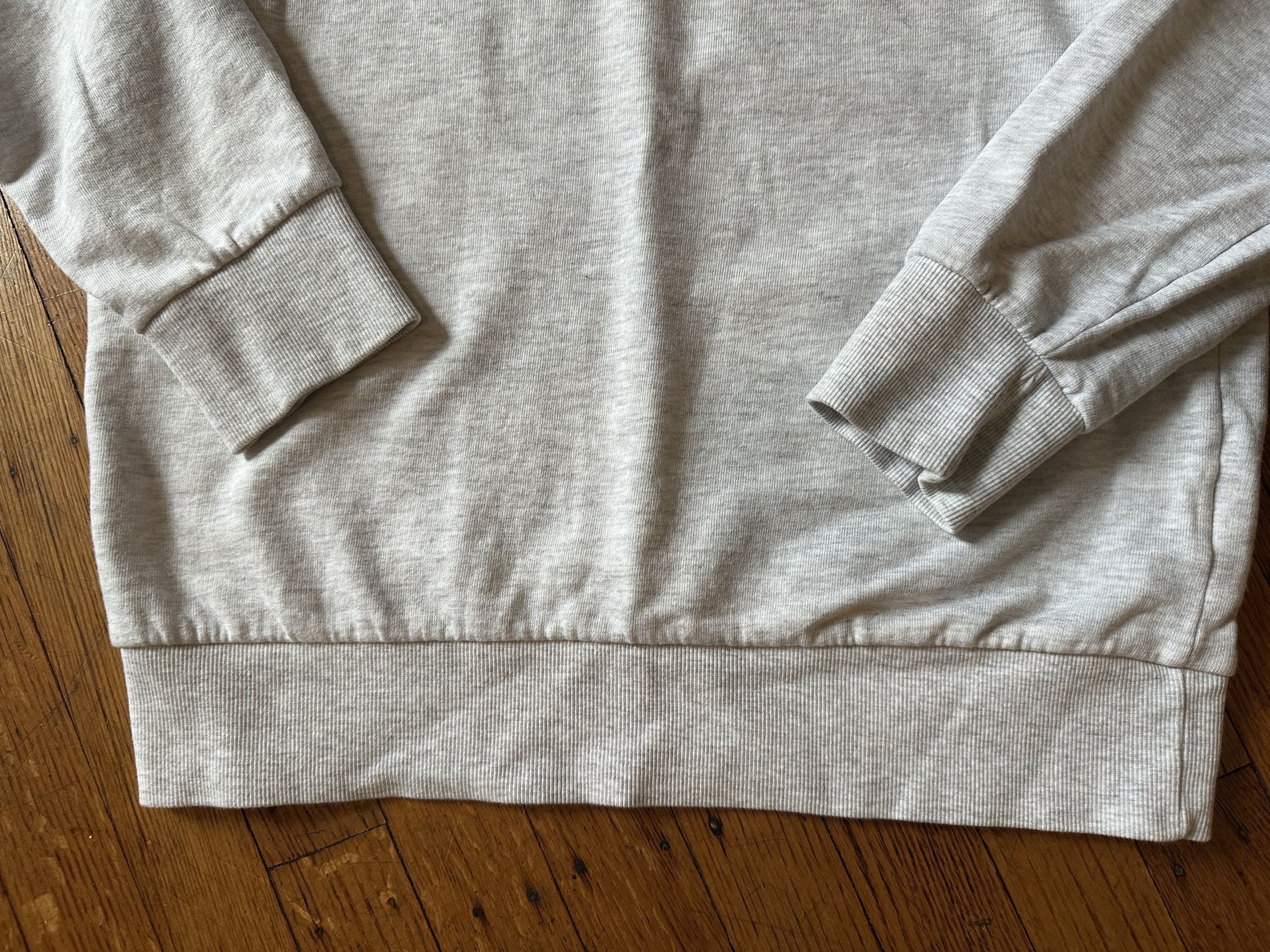 H&M H&M Vintage embellished "Daamn" Sweatshirt in gray wmns S Size S / US 4 / IT 40 - 4 Thumbnail