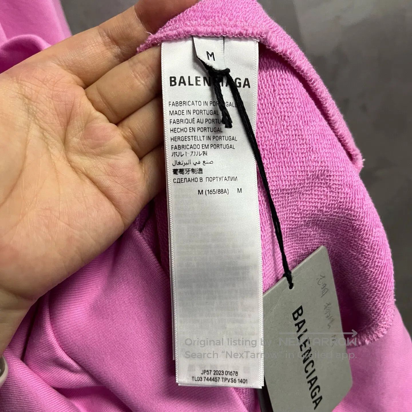 Balenciaga Balenciaga Alphabet and number printed hooded, zipperpered Size US M / EU 48-50 / 2 - 3 Thumbnail