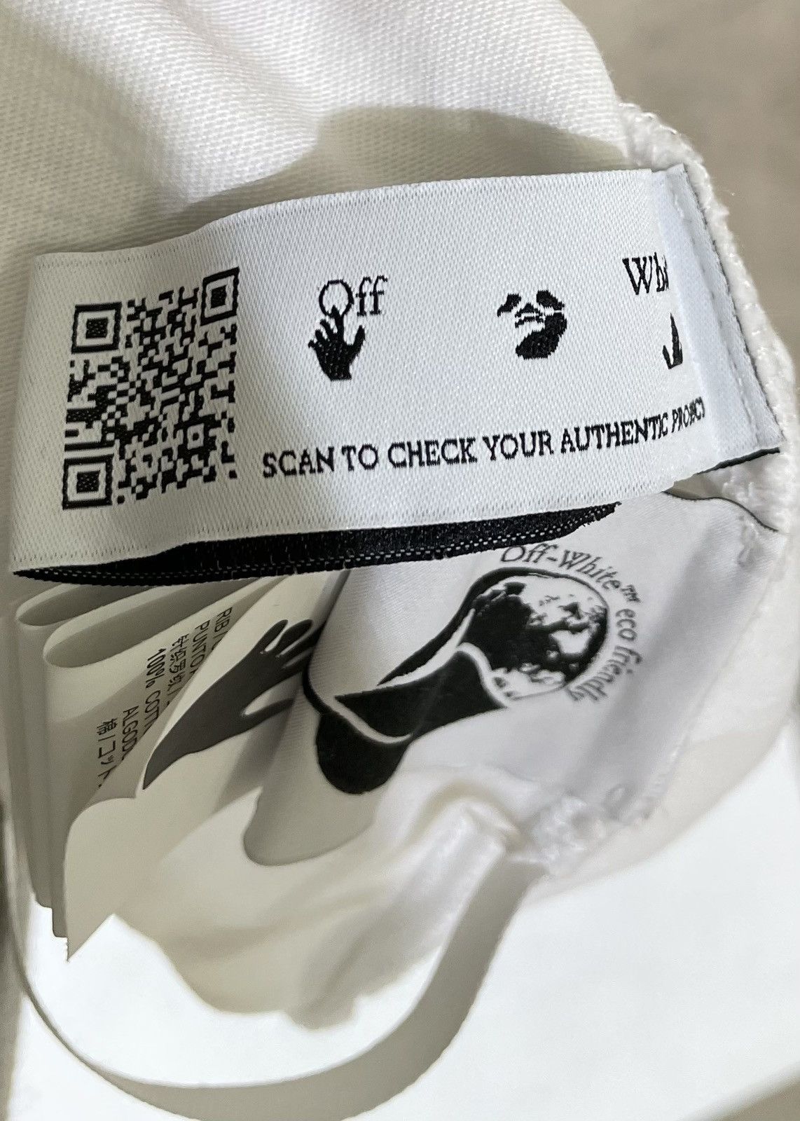 Off-White OFF-WHITE Hand Arrow Tee Size US L / EU 52-54 / 3 - 4 Thumbnail
