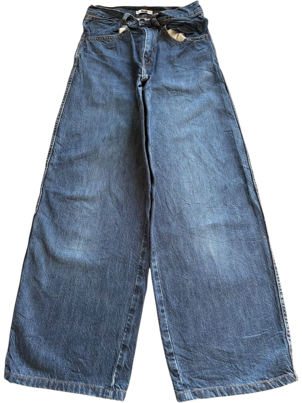 Uniqlo Vintage Uniqlo Blue Wash Baggy Jeans Size US 26 / EU 42 - 1 Thumbnail