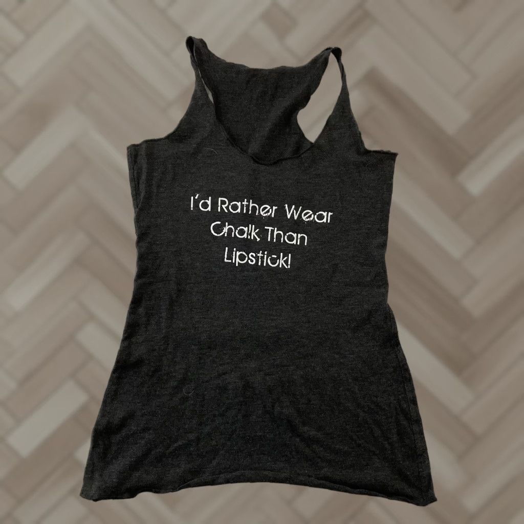 Bell Crossfit Trilogy Central Illinois Racer Back Tank Top Women's Medium Dark Gray Size M / US 6-8 / IT 42-44 - 1 Thumbnail