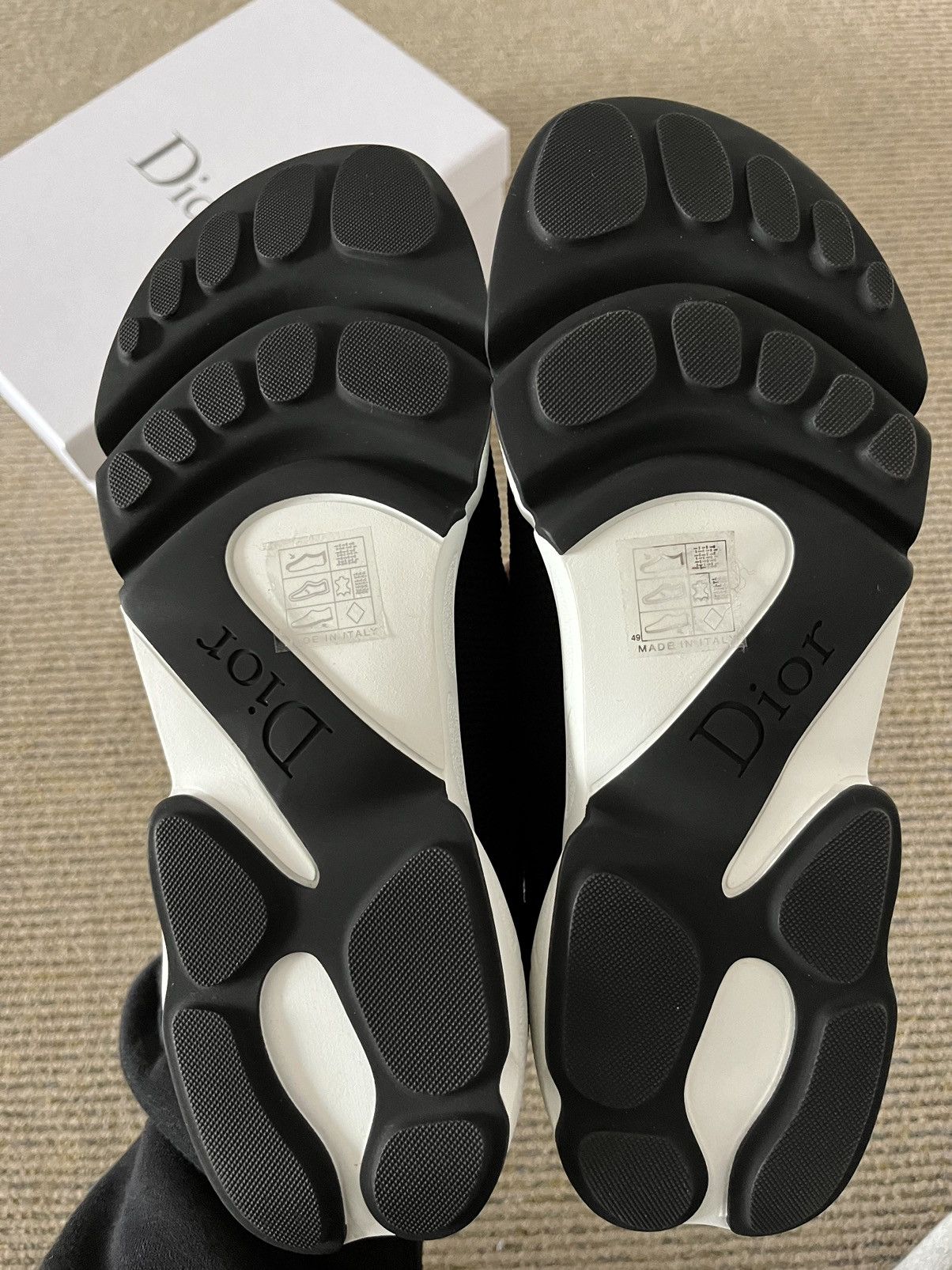 Dior Dior Black Fusion Sneakers Size US 6.5 / EU 39-40 - 6 Thumbnail