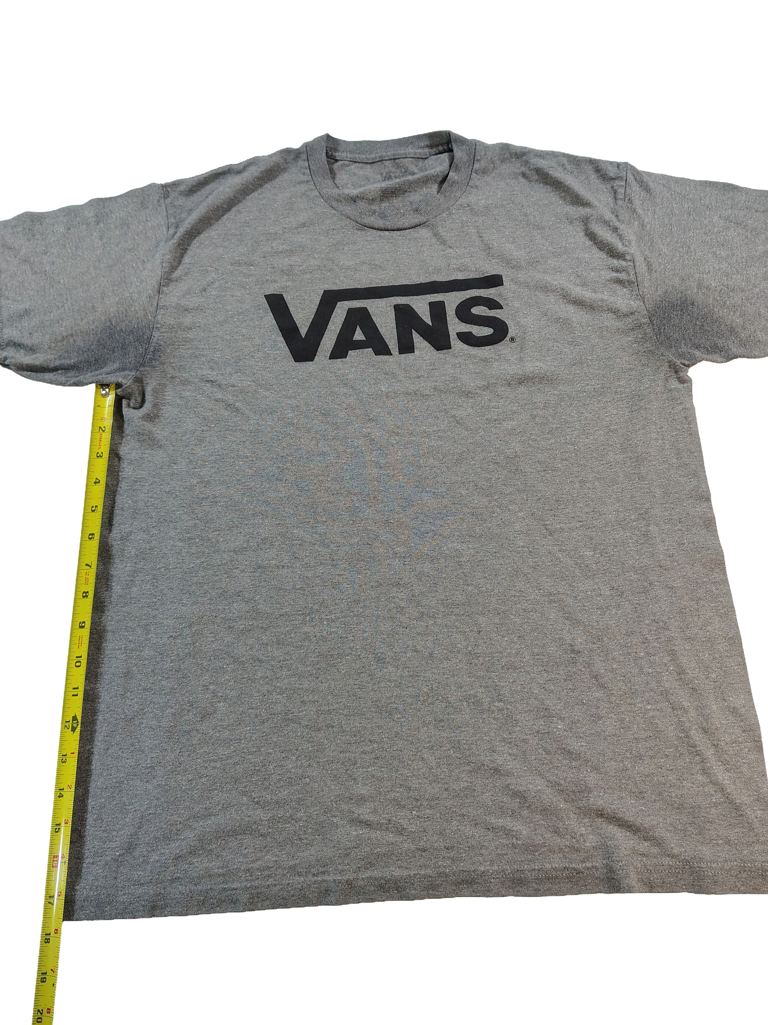 Vans Men's Grey Large Vans Logo T-Shirt Size US L / EU 52-54 / 3 - 5 Thumbnail