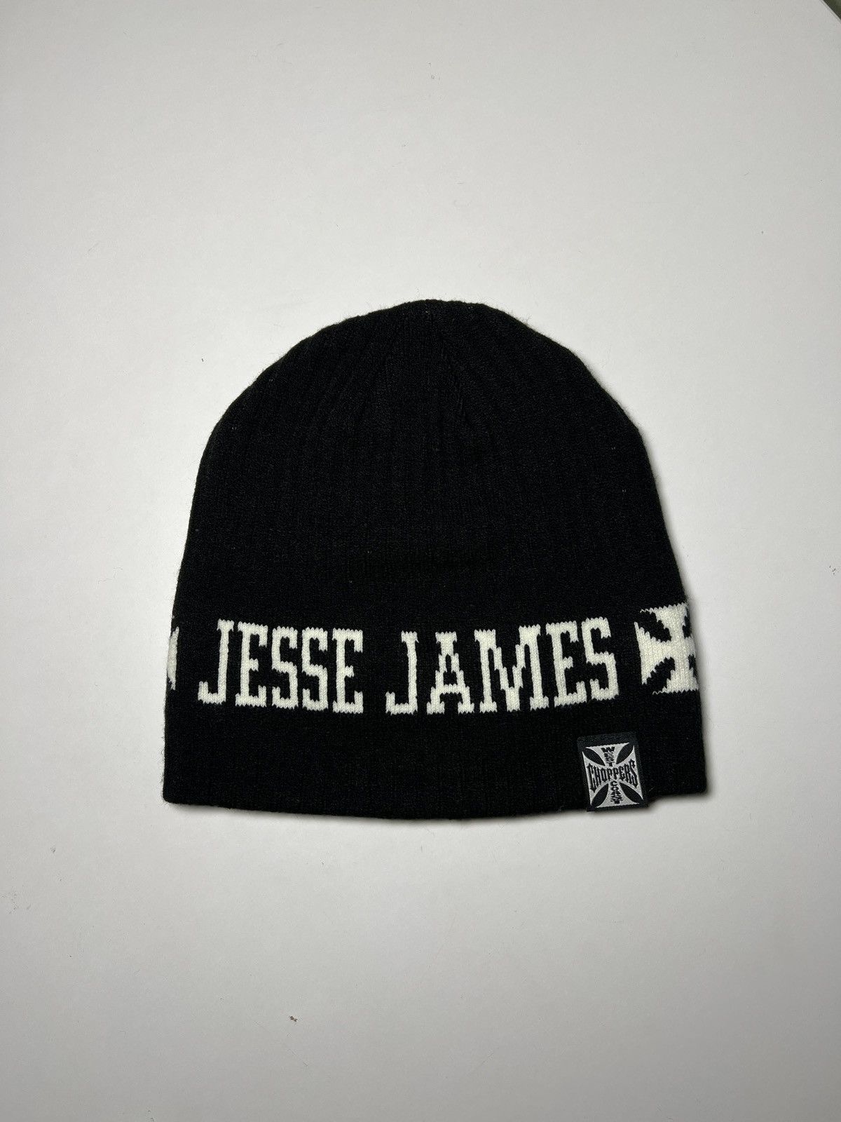 West Coast Choppers West Coast Choppers malteese iron cross beanie Size ONE SIZE - 2 Thumbnail