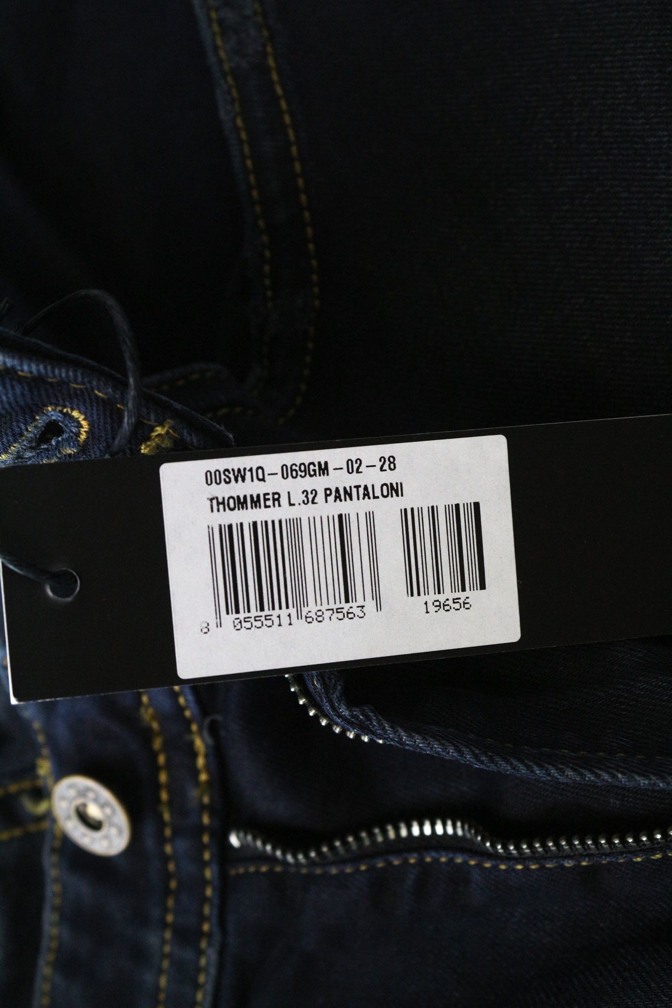 Diesel THOMMER 069GM W28/L32 Blue Slim Skinny Distress 86906 Size US 28 / EU 44 - 5 Thumbnail