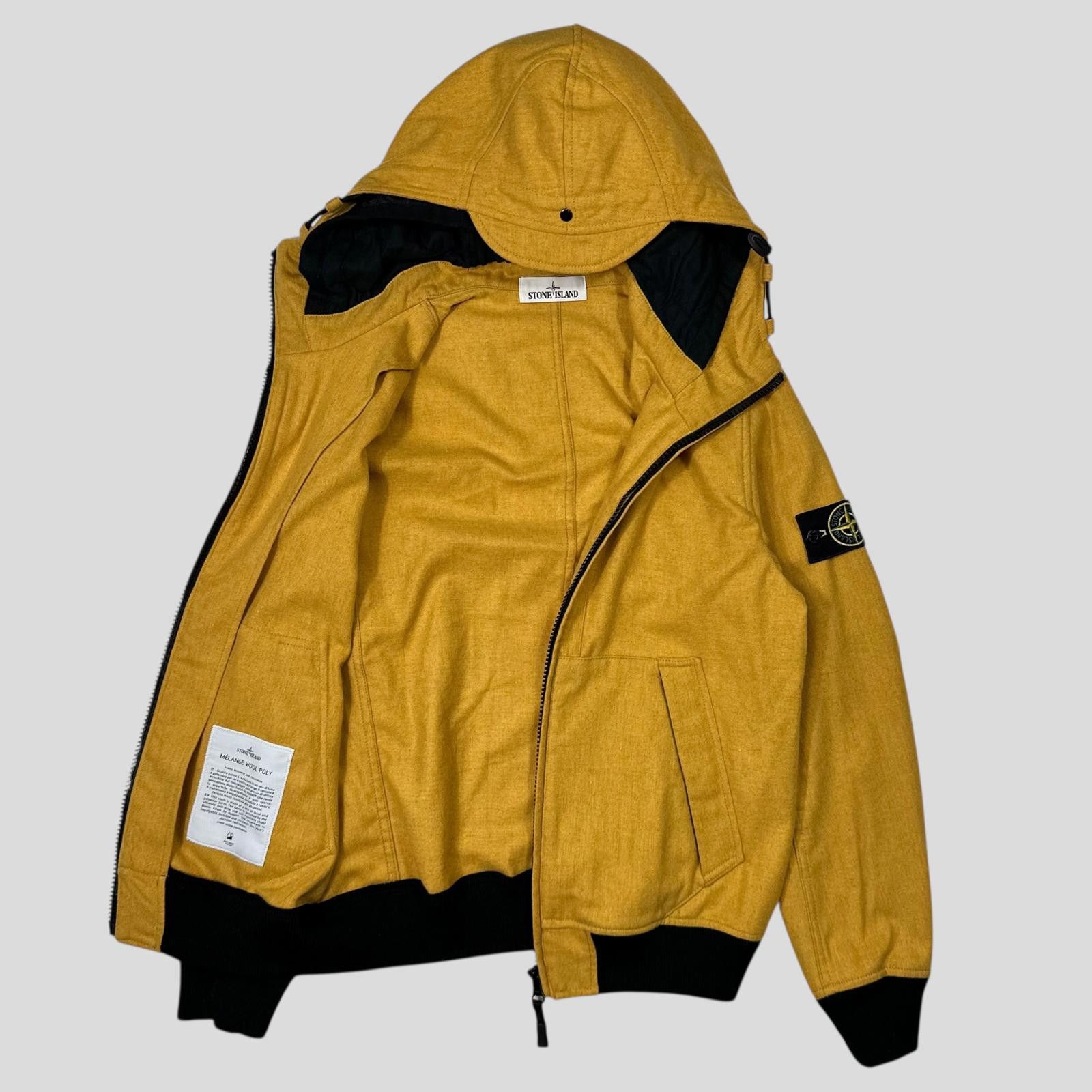 Stone Island Stone Island AW14 Mélange Wool Poly Double Hood Jacket - M Size US M / EU 48-50 / 2 - 5 Thumbnail