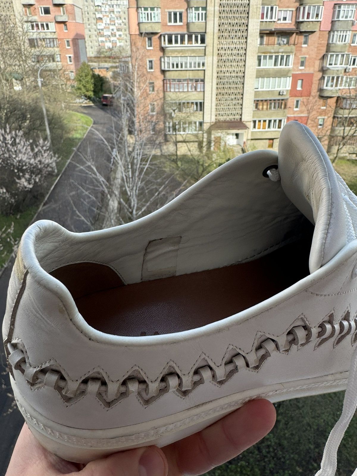 Alaia Alaia Alaïa Paris Leather Sneakers Size 41 Size US 10 / IT 40 - 13 Thumbnail